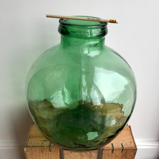 Vintage Glass Carboy