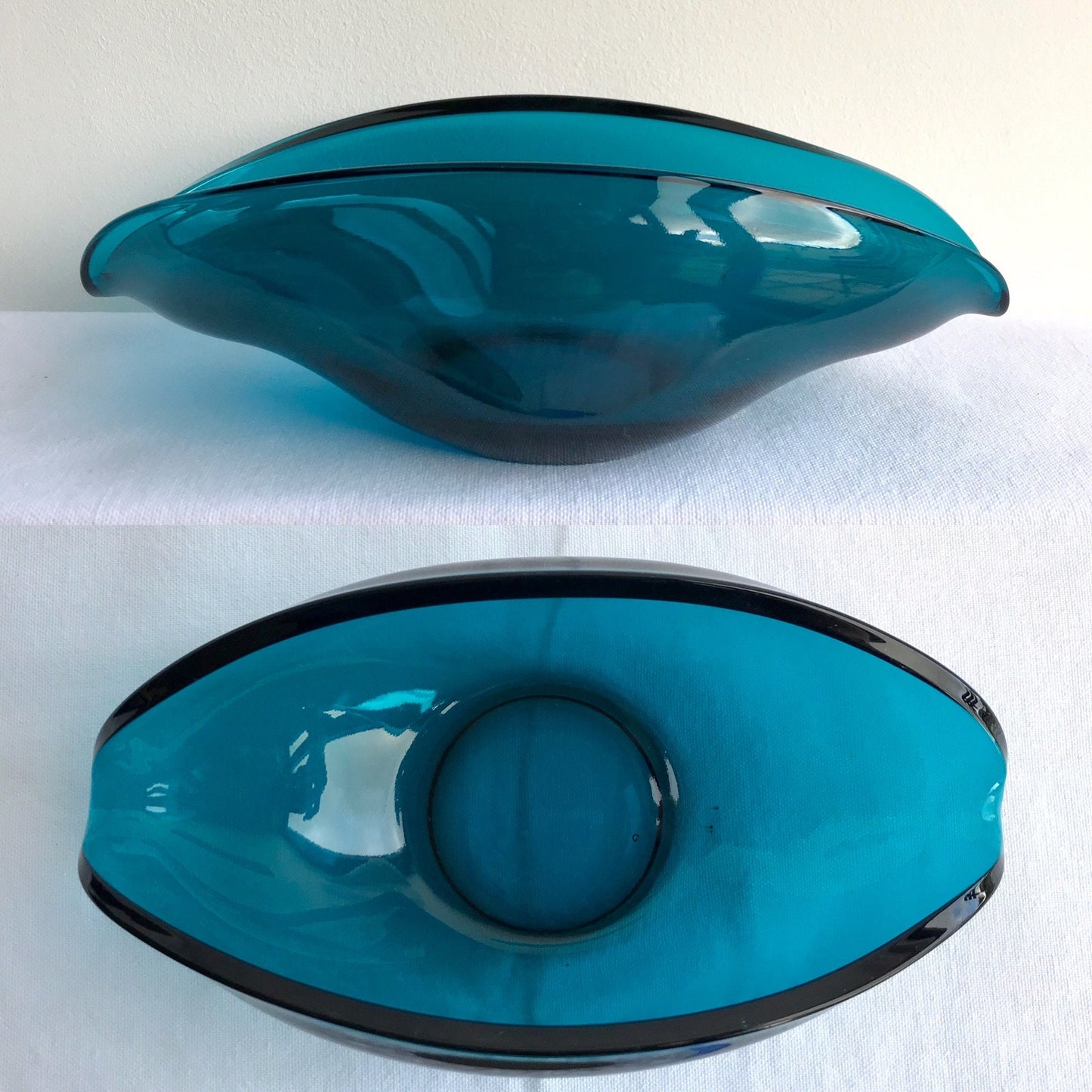 Sowerby glass trinket dish