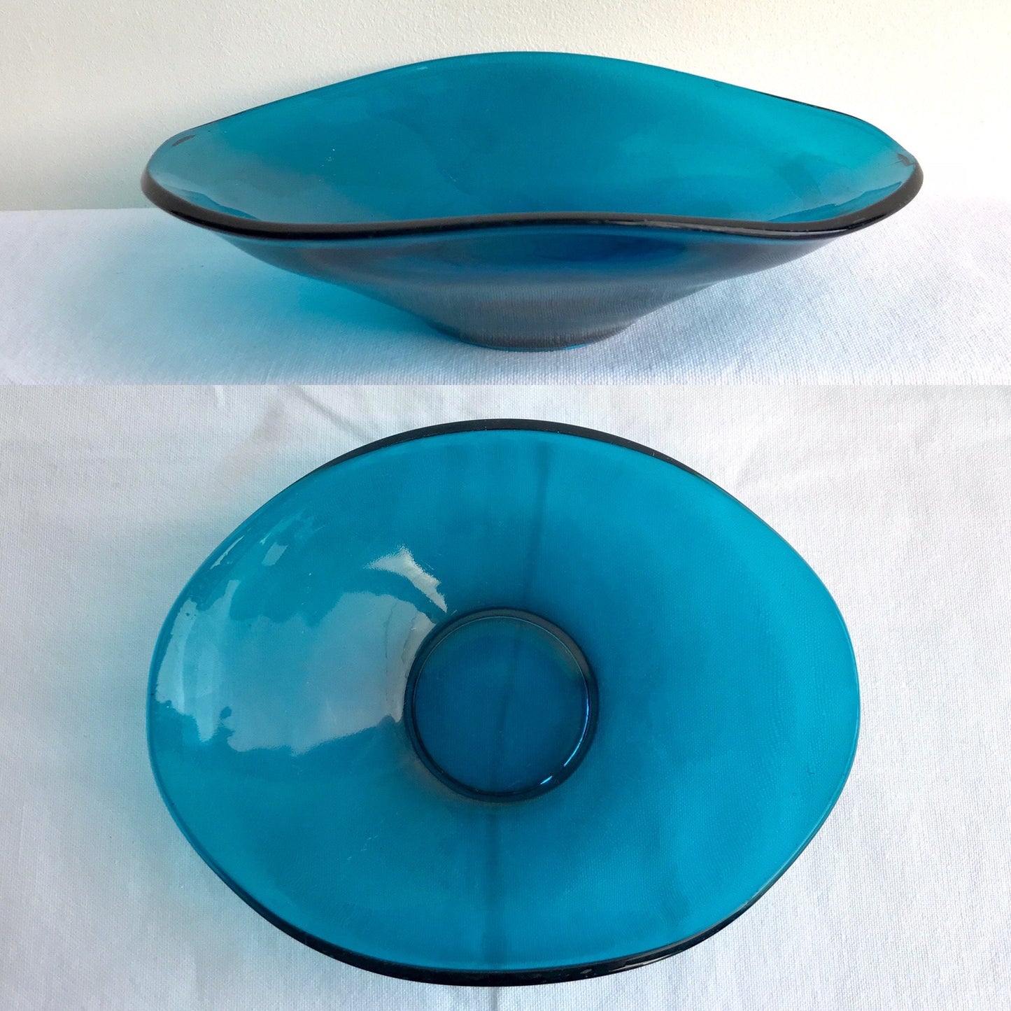 Sowerby glass trinket dish