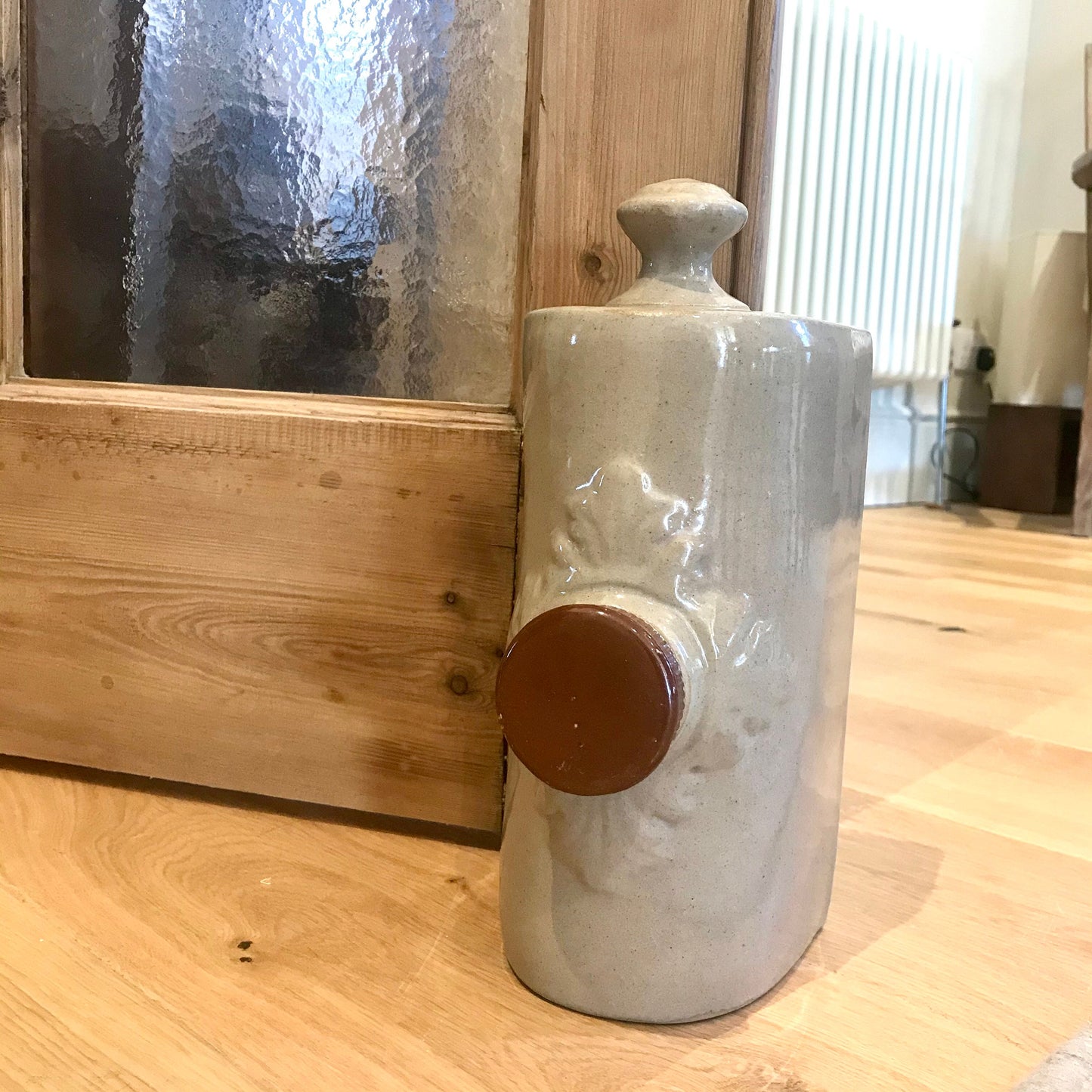 Vintage stone hot water bottle