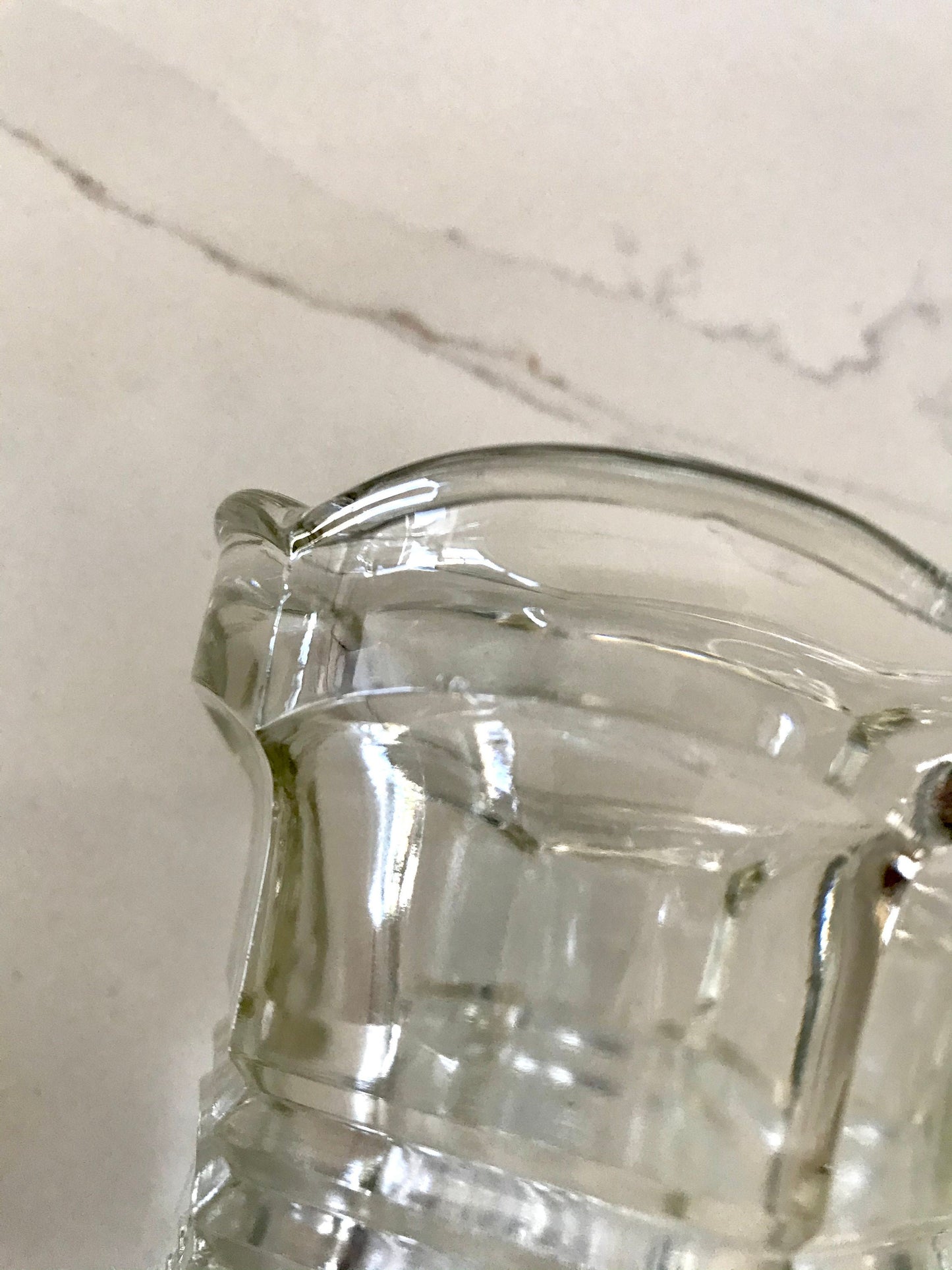 Vintage glass celery vase