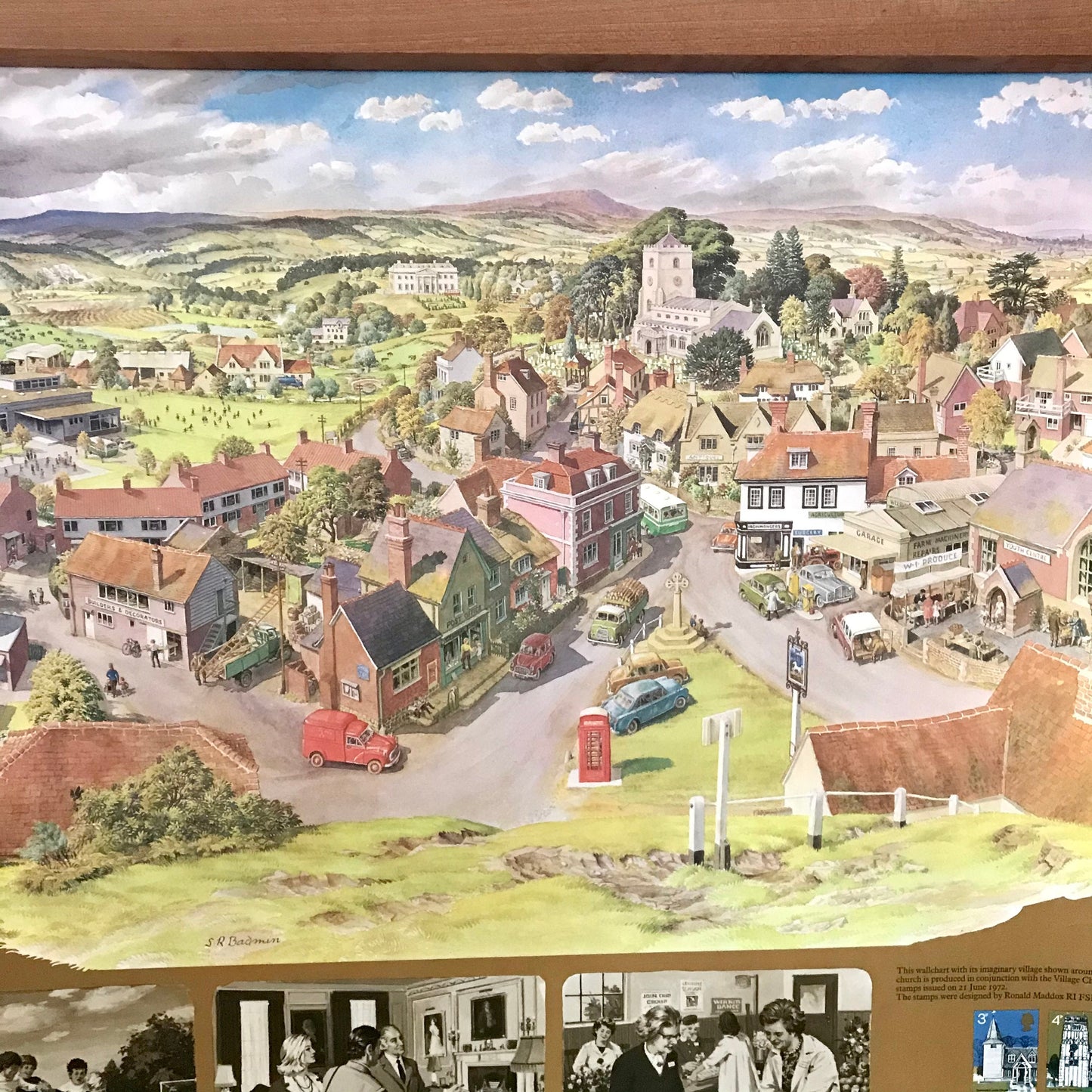 Vintage educational poster: Ardun St. Mary