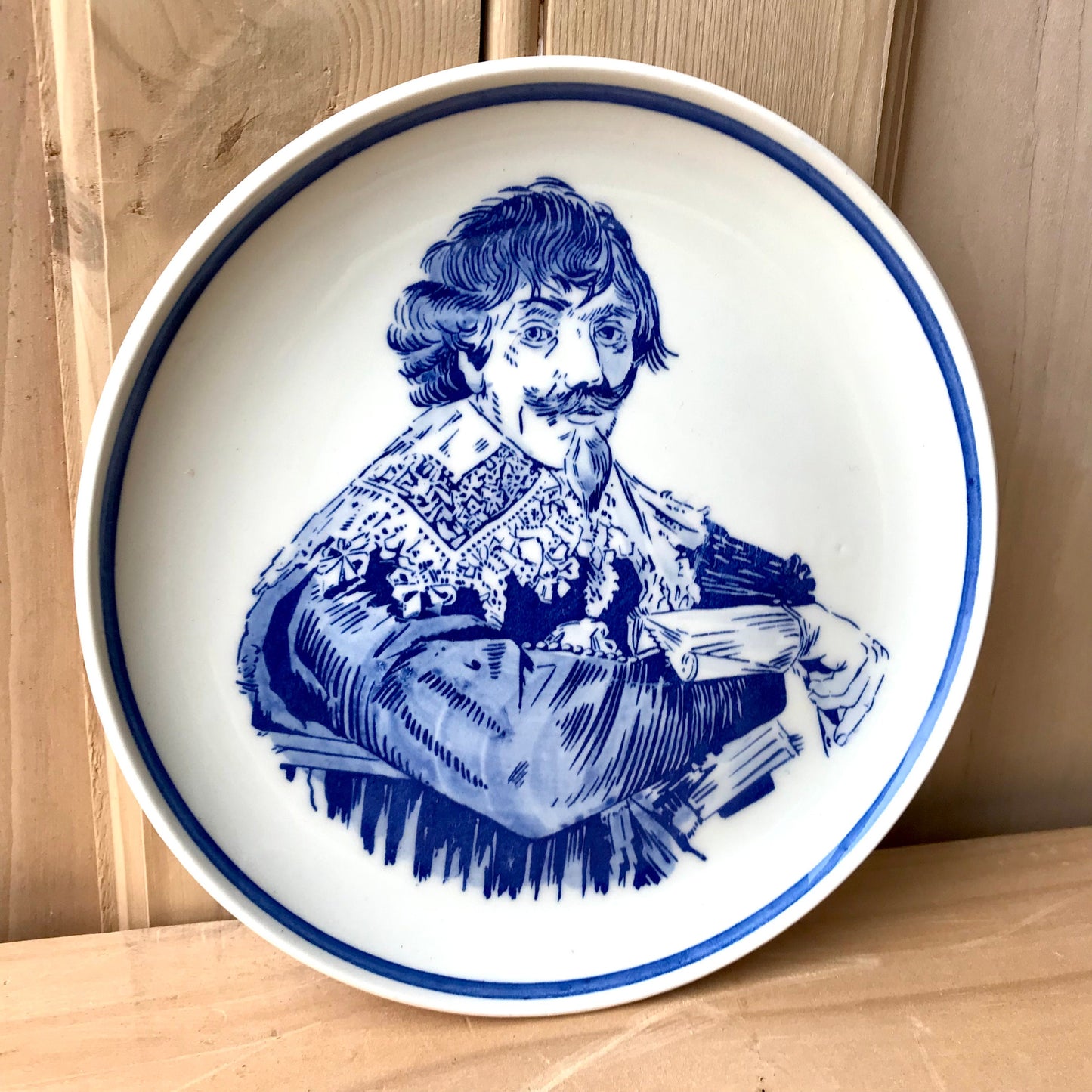 Vintage Delfts Blauw Royal G plate