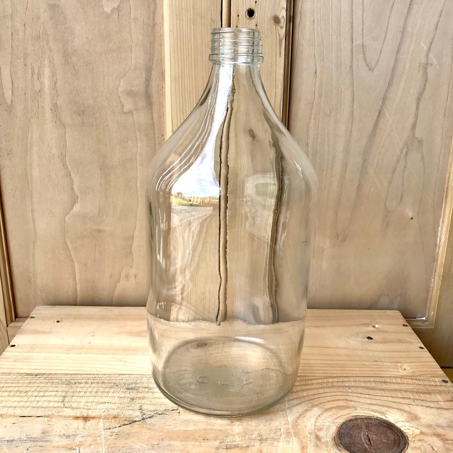 Vintage glass carboy