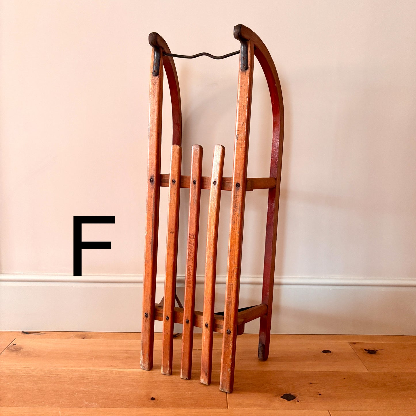 Vintage sledge/ toboggan