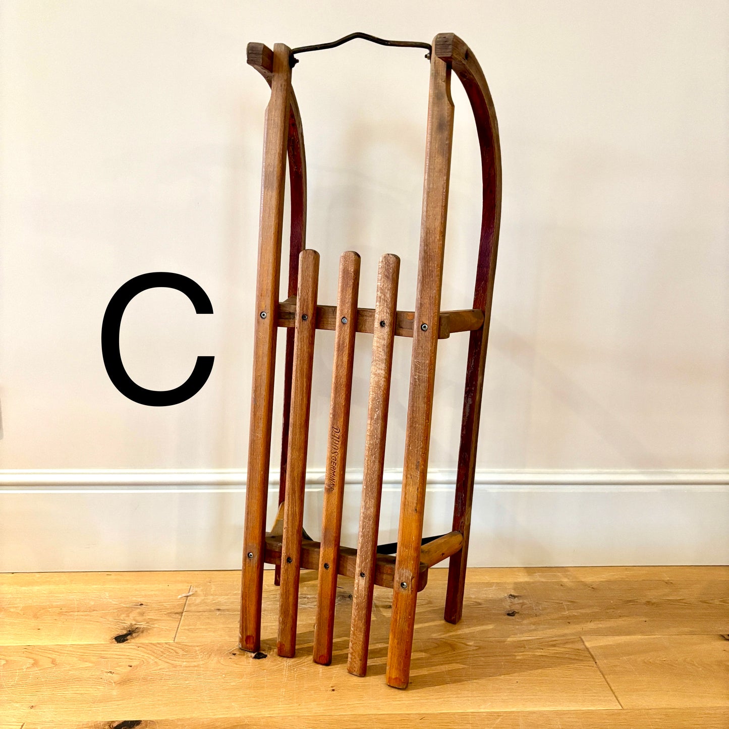 Vintage sledge/ toboggan