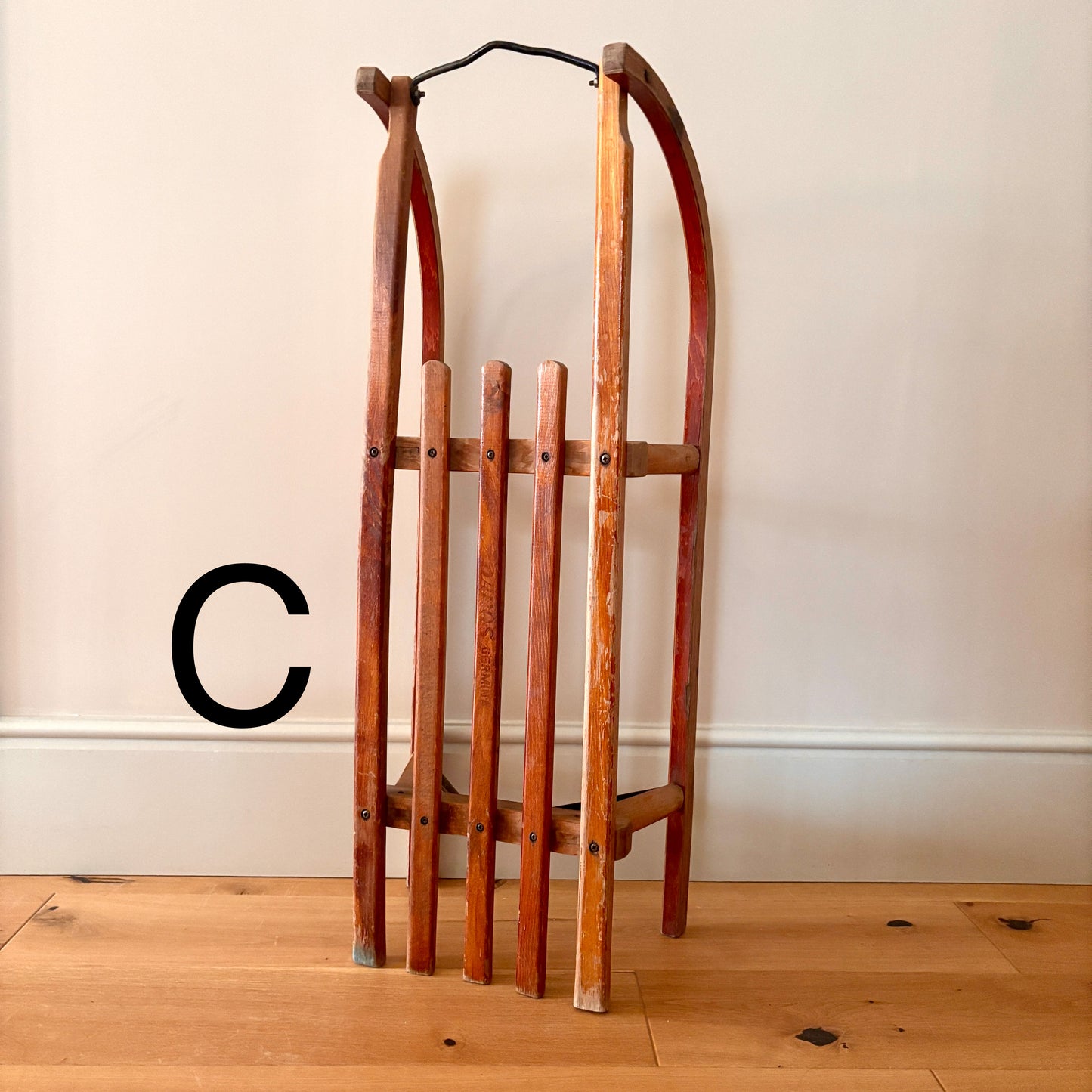 Vintage sledge/ toboggan