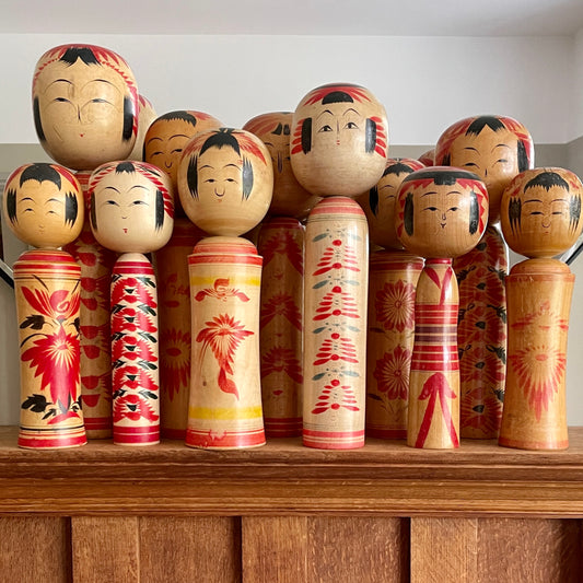 Vintage Japanese Kokeshi doll