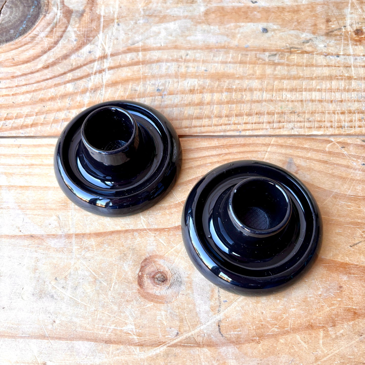 Vintage Wade candle holders