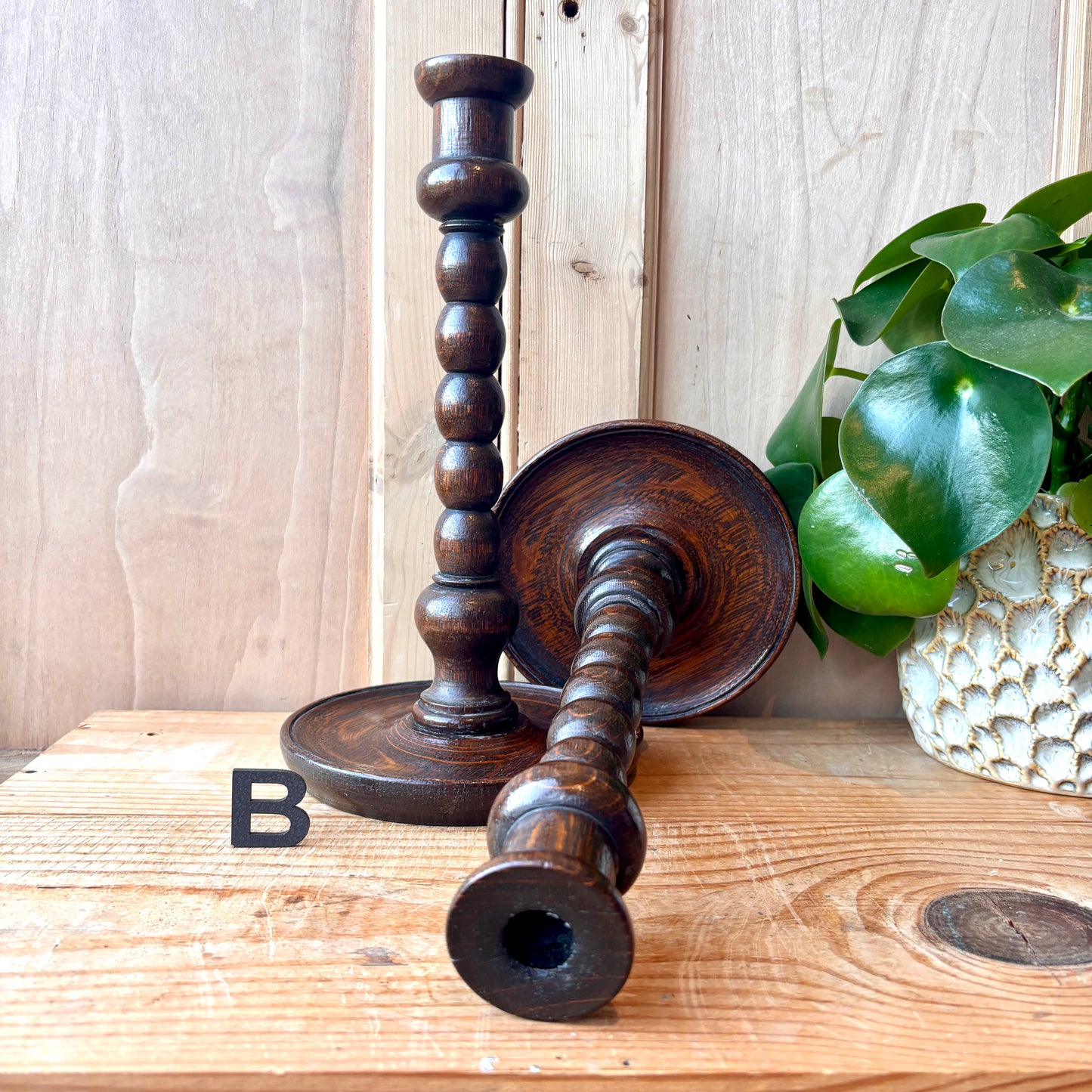 Pair of vintage candlesticks