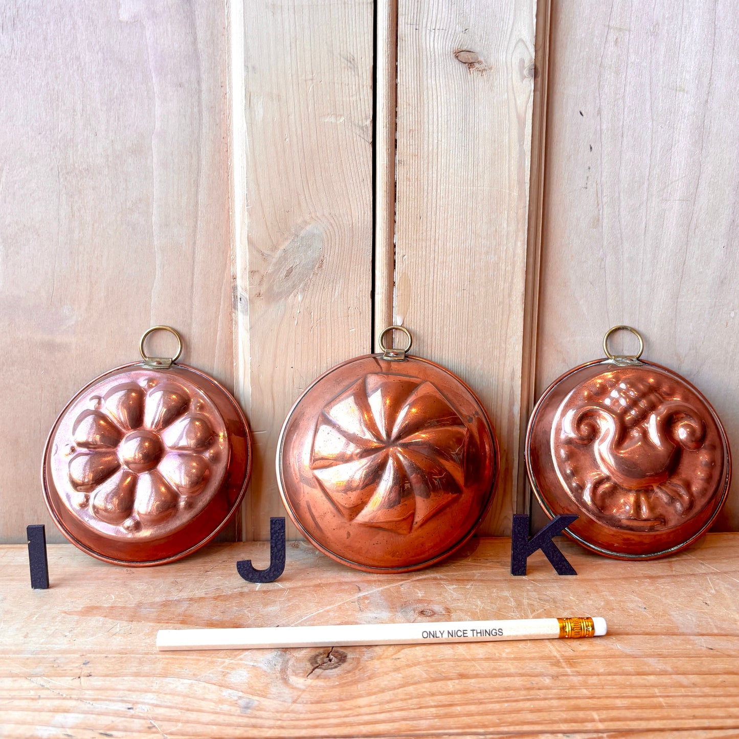Vintage Copper moulds