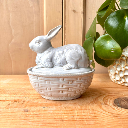 Vintage French Rabbit Tureen
