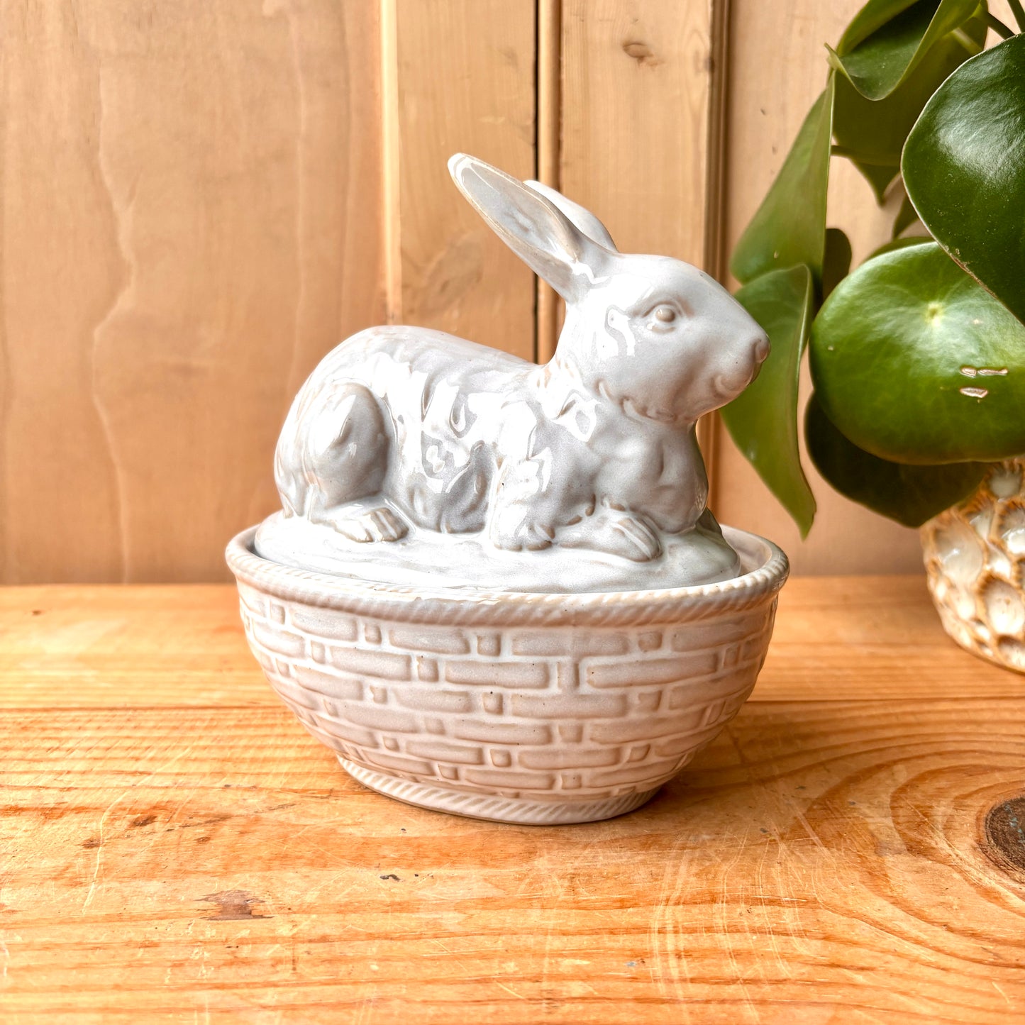 Vintage French Rabbit Tureen