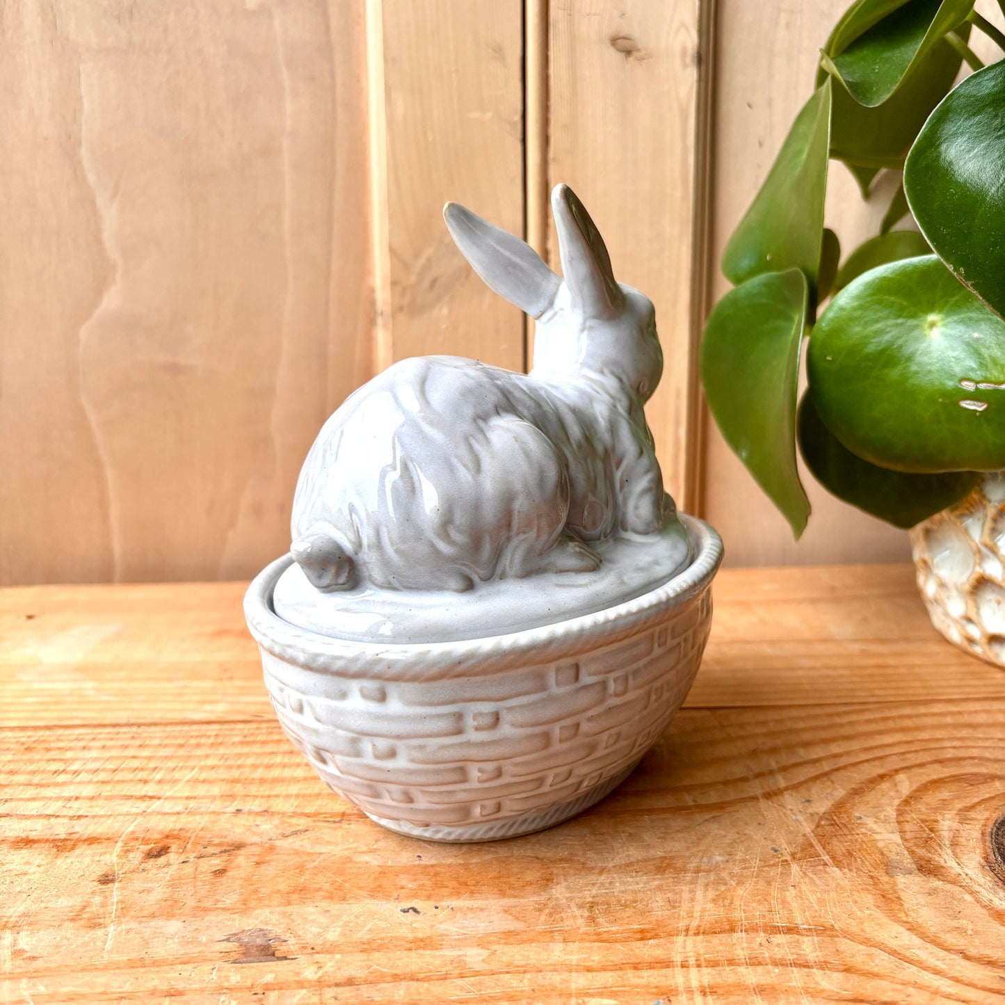 Vintage French Rabbit Tureen