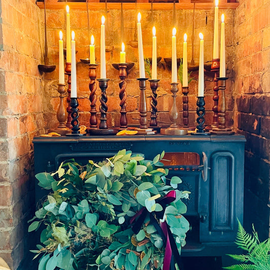 Pair of vintage candlesticks