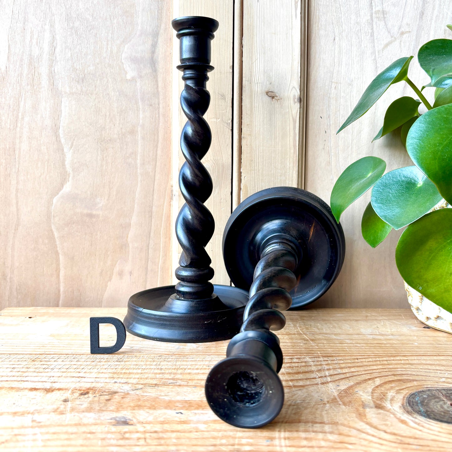 Pair of vintage candlesticks