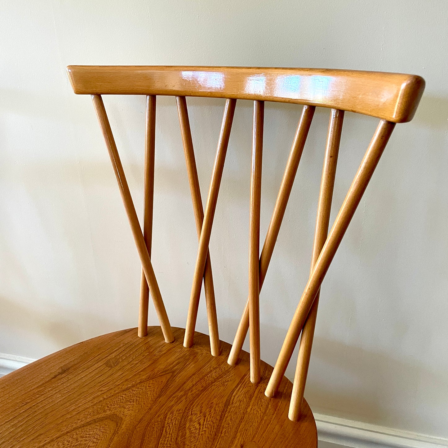 4 x Ercol Windsor Candlestick Dining chairs