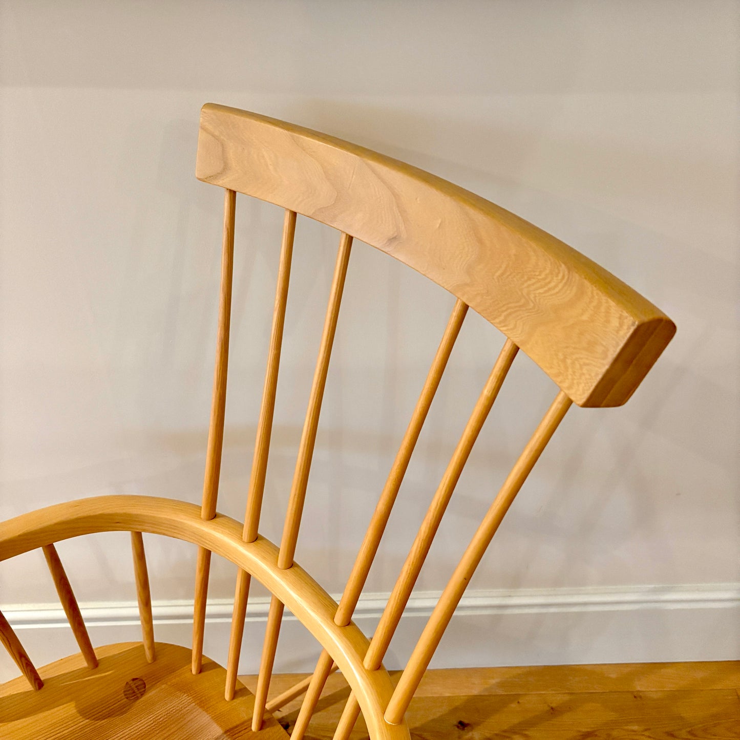 Contemporary Handmade British Windsor Rocking Chair