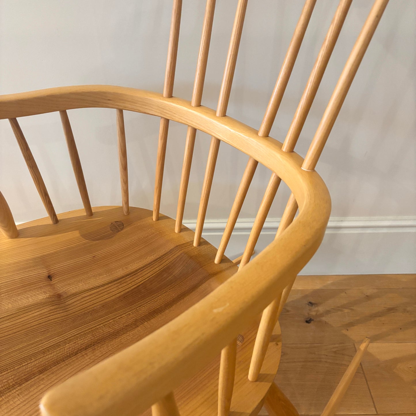 Contemporary Handmade British Windsor Rocking Chair