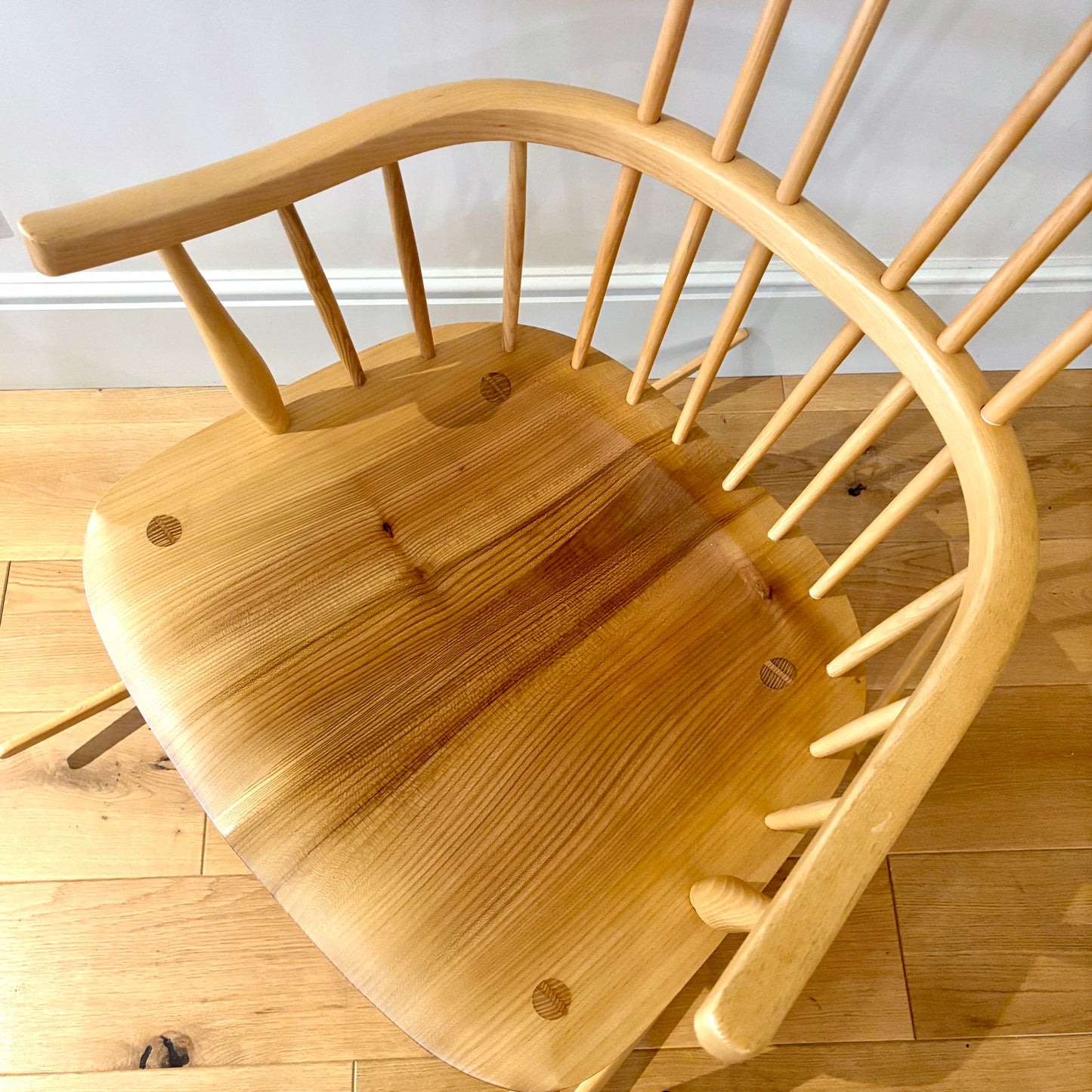 Contemporary Handmade British Windsor Rocking Chair