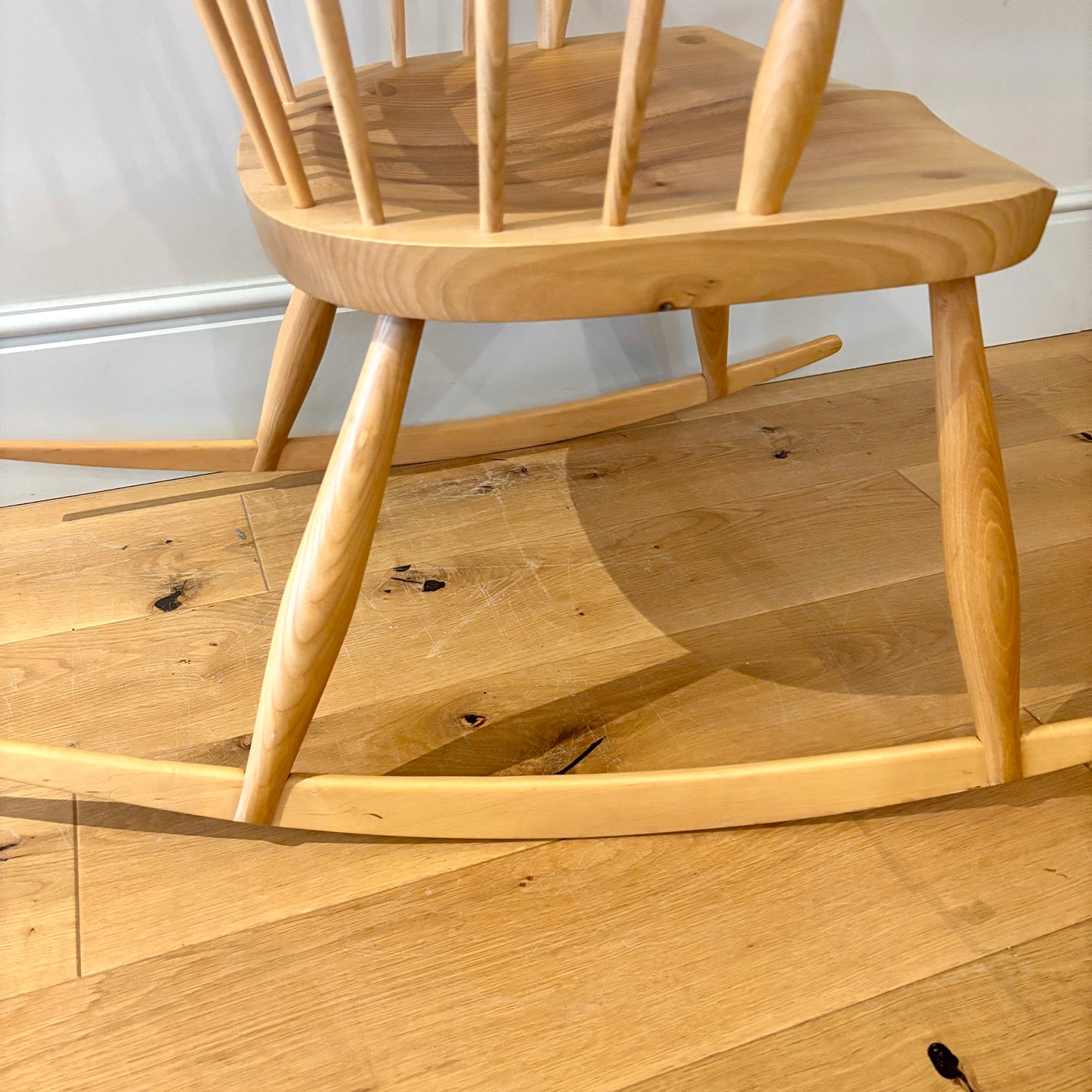 Contemporary Handmade British Windsor Rocking Chair