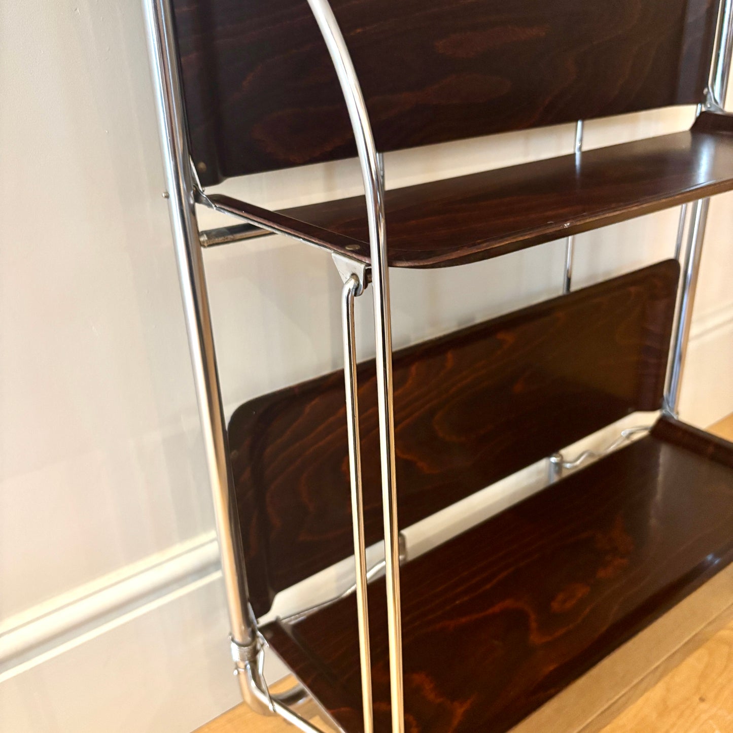 Vintage Bremshey & Co Gerlinol “Dinette” Folding Drinks / Serving Trolley