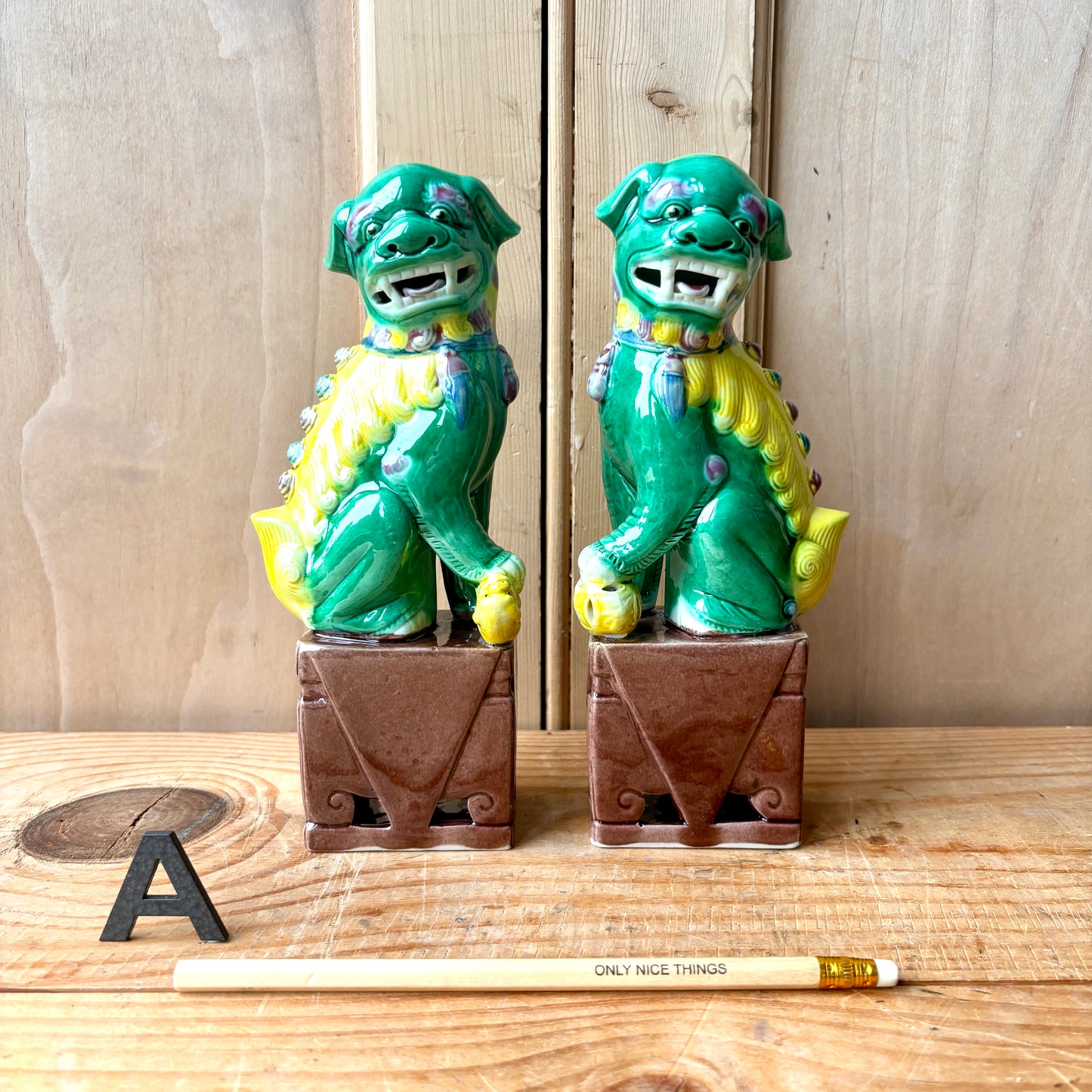 Vintage Chinese Foo Dogs