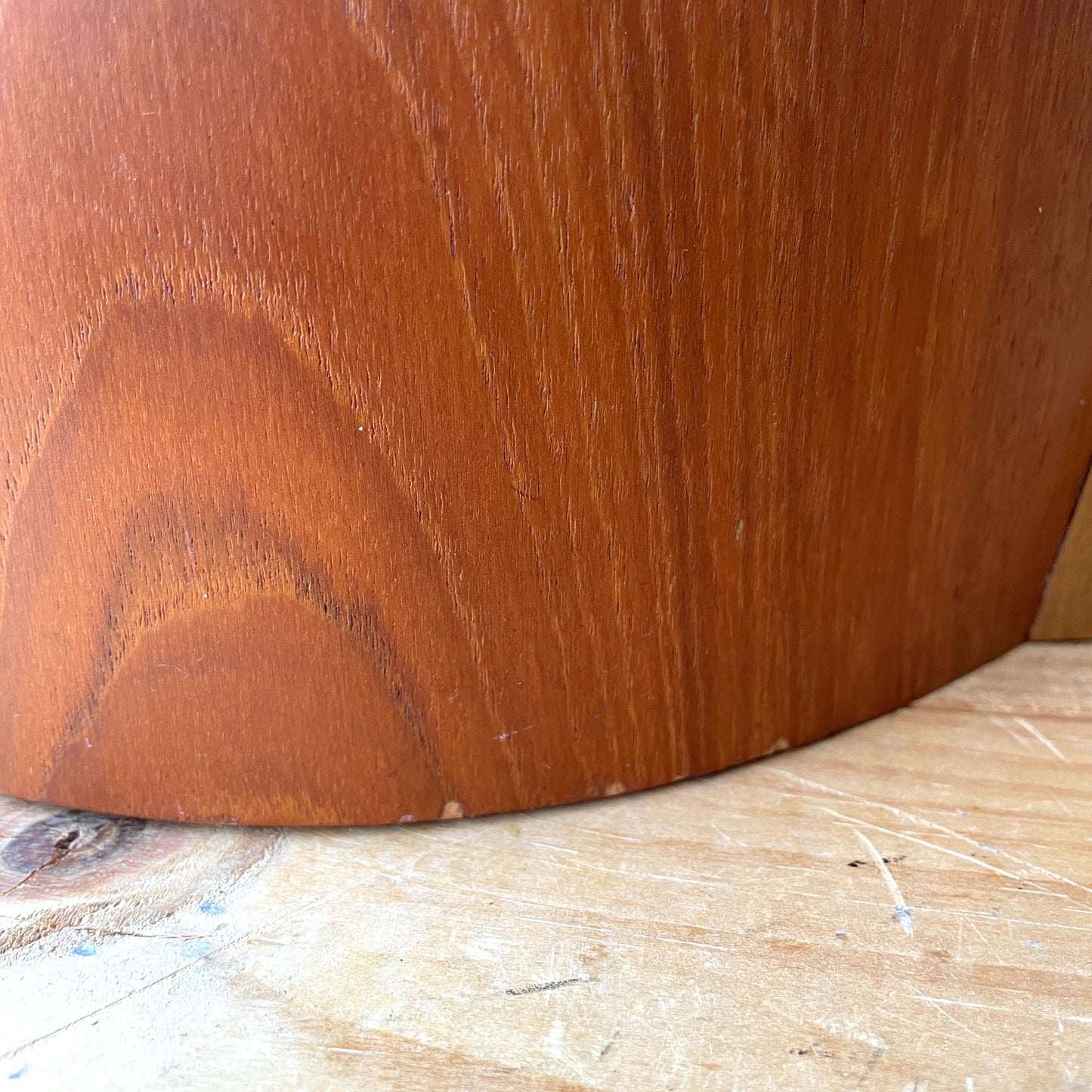 Einar Barnes for P.S. Haggen Teak Waste Paper Basket