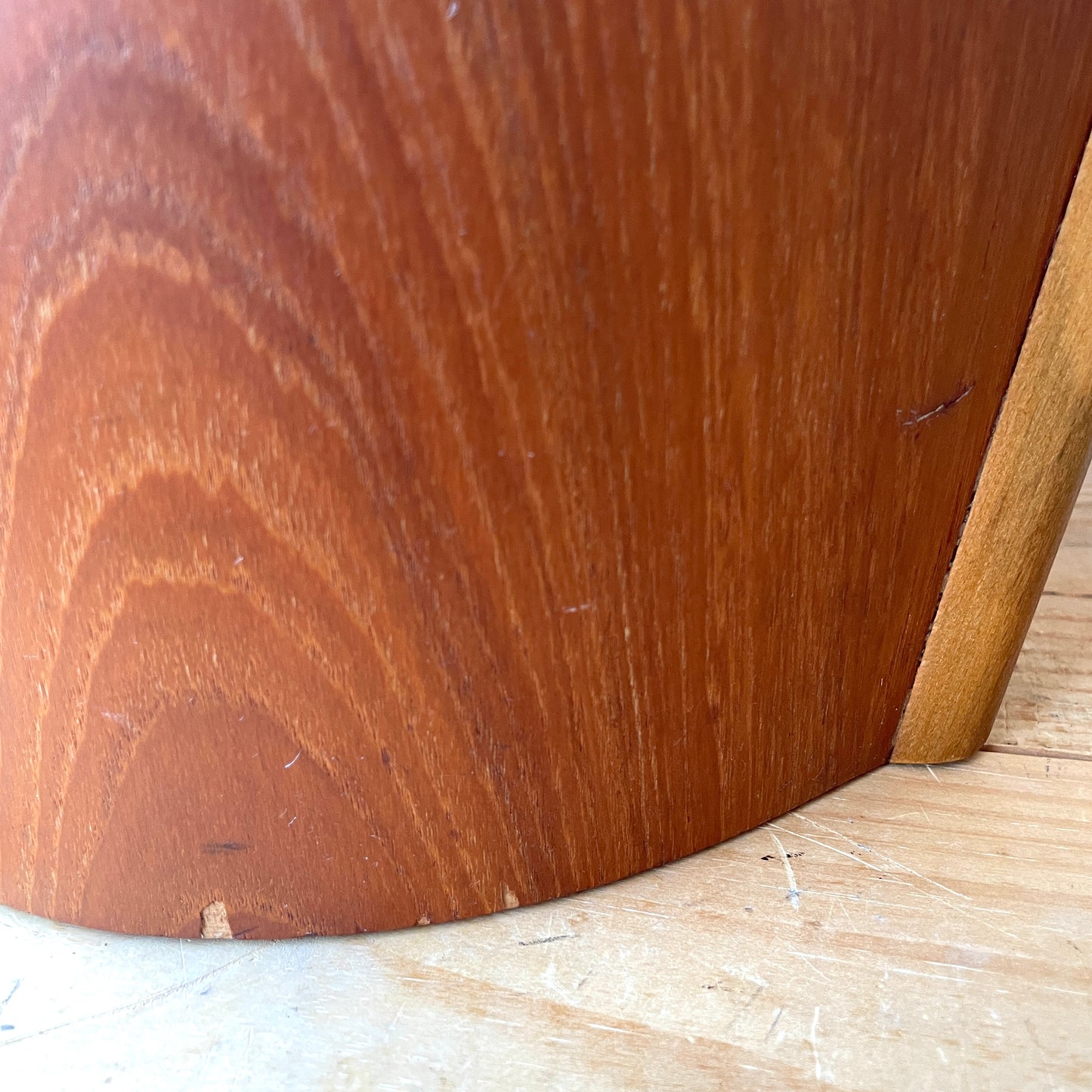 Einar Barnes for P.S. Haggen Teak Waste Paper Basket