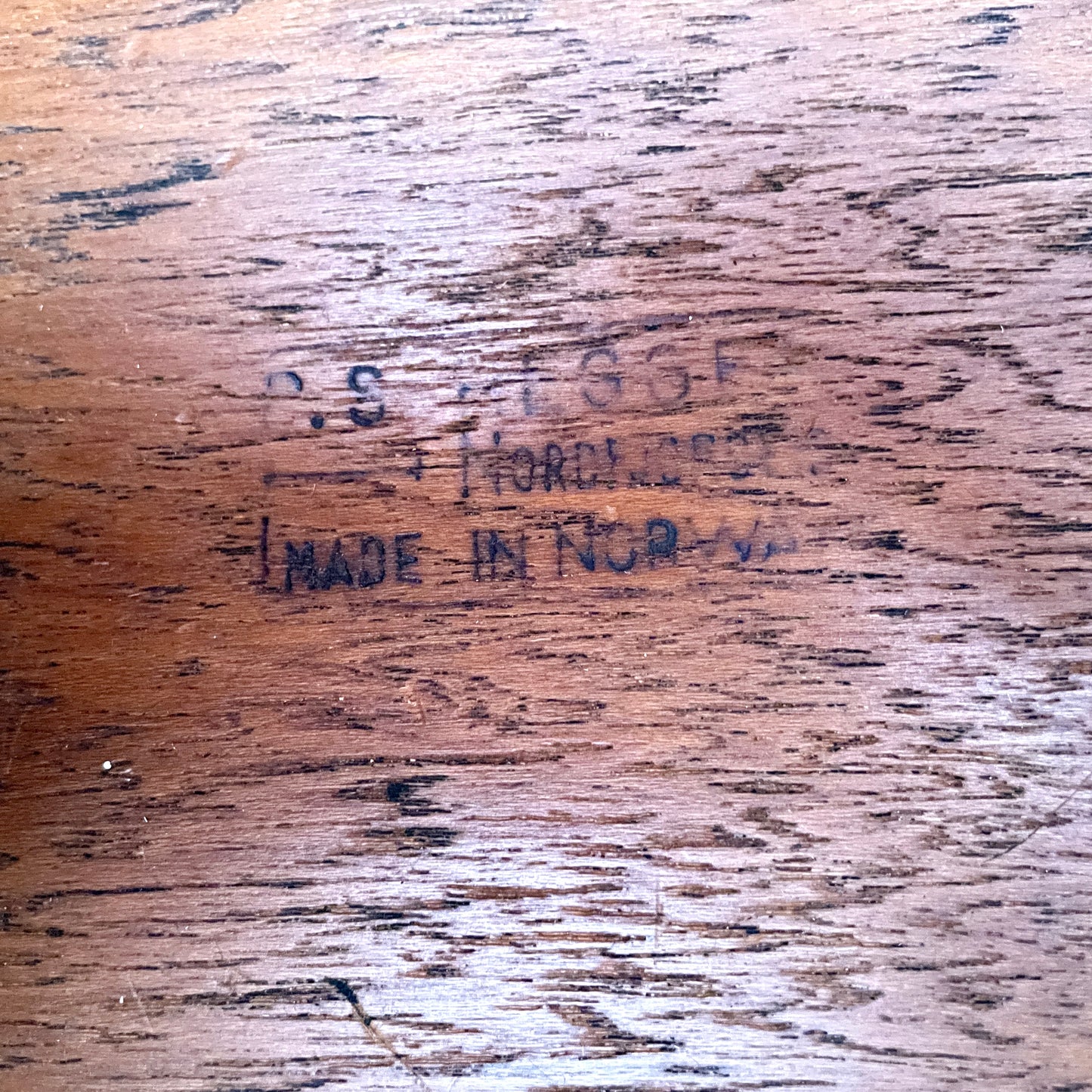 Einar Barnes for P.S. Haggen Teak Waste Paper Basket