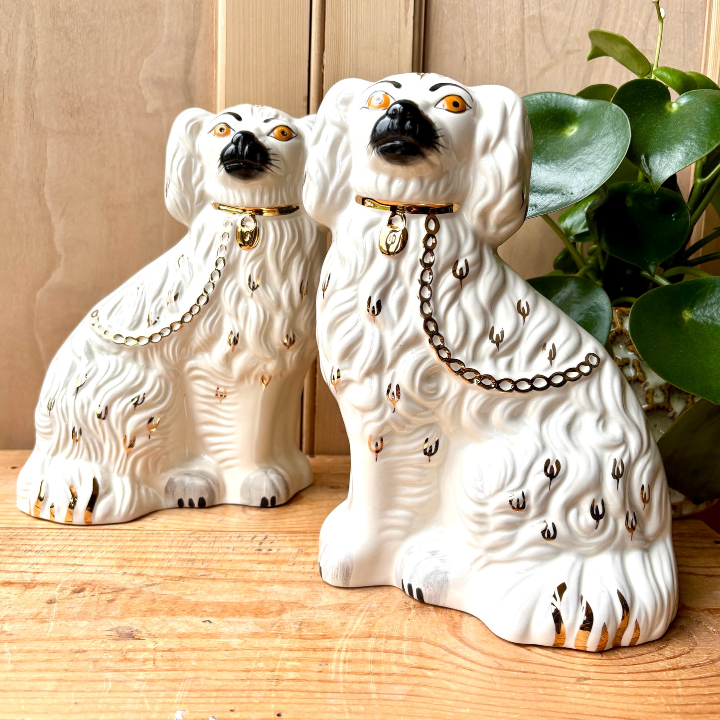Vintage Beswick Flatback Dogs