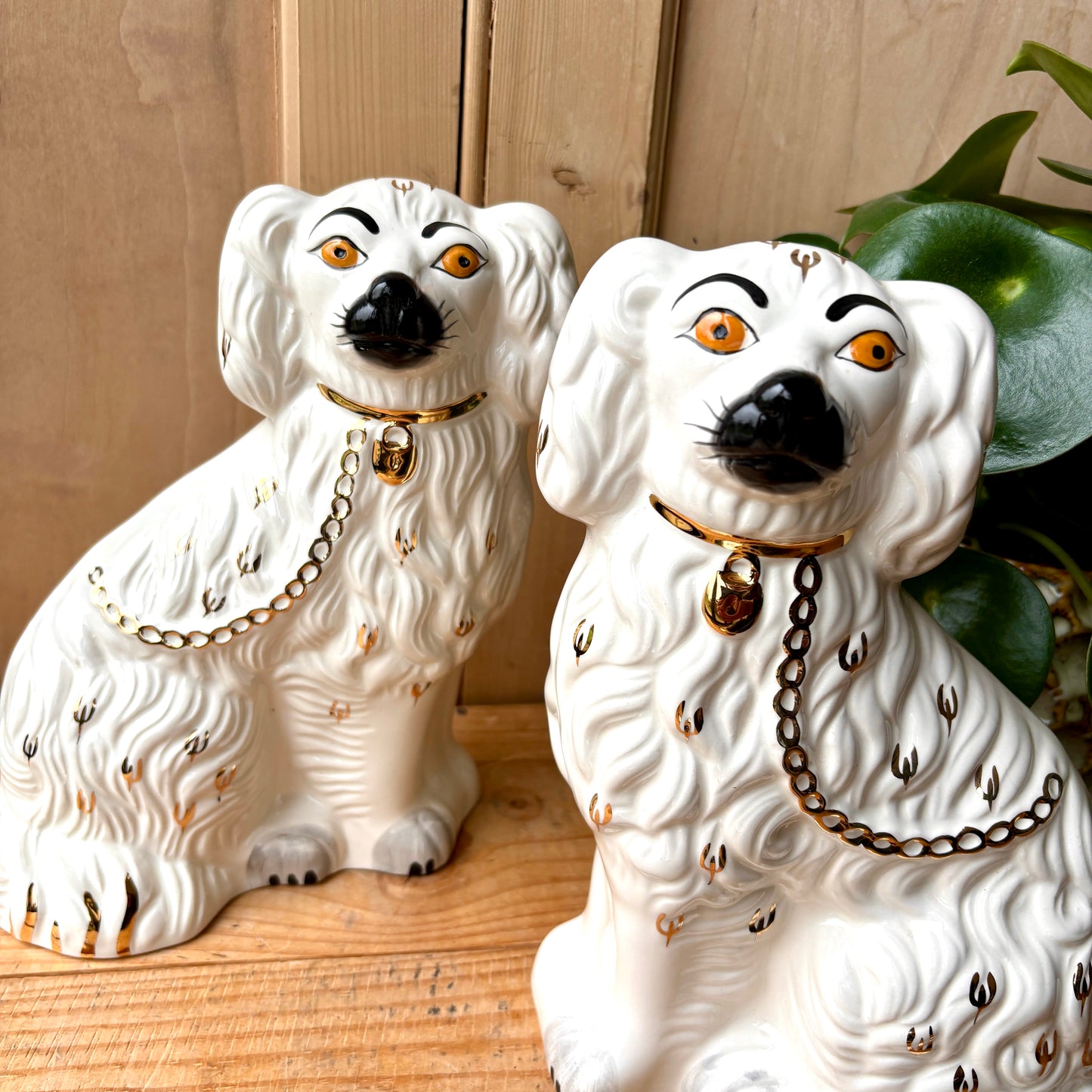 Vintage Beswick Flatback Dogs