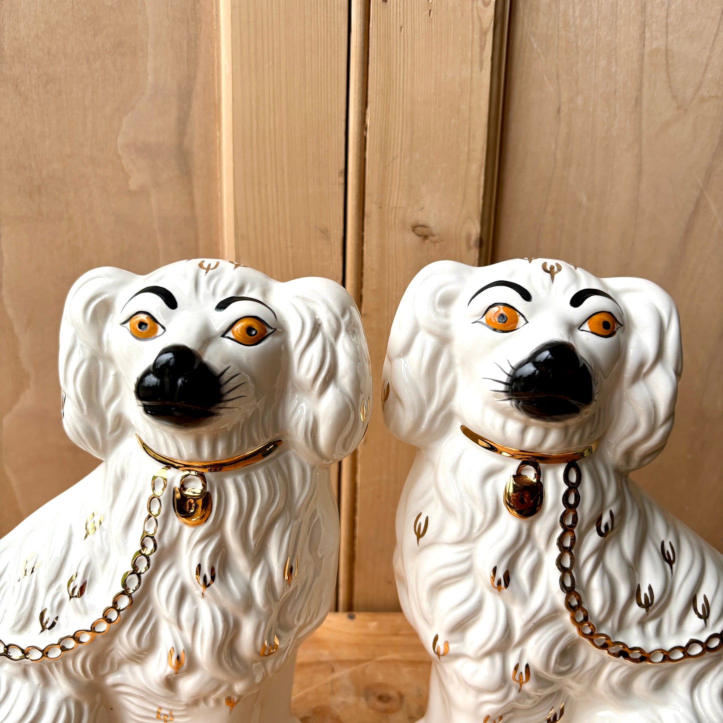 Vintage Beswick Flatback Dogs