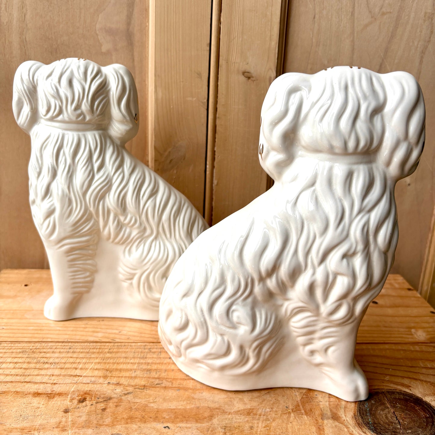 Vintage Beswick Flatback Dogs