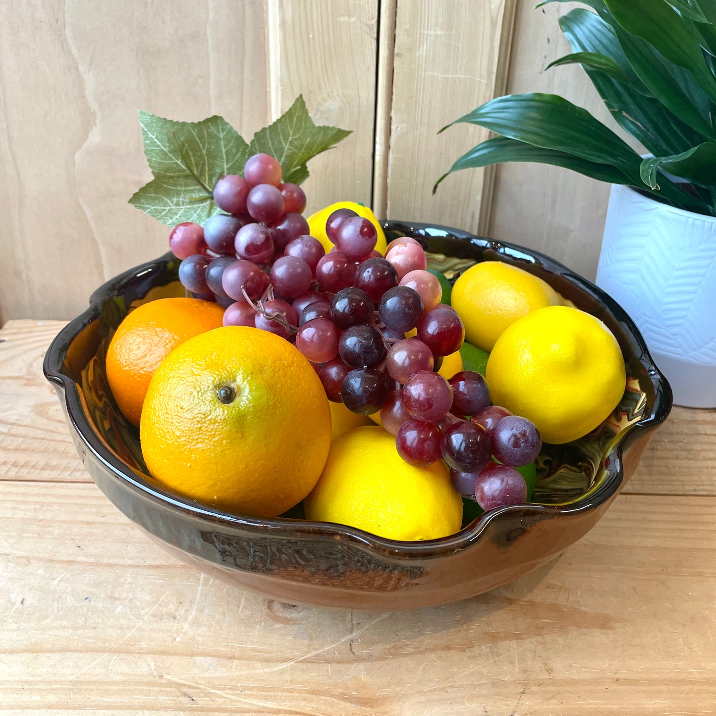 Handmade Vintage French Serving Bowl