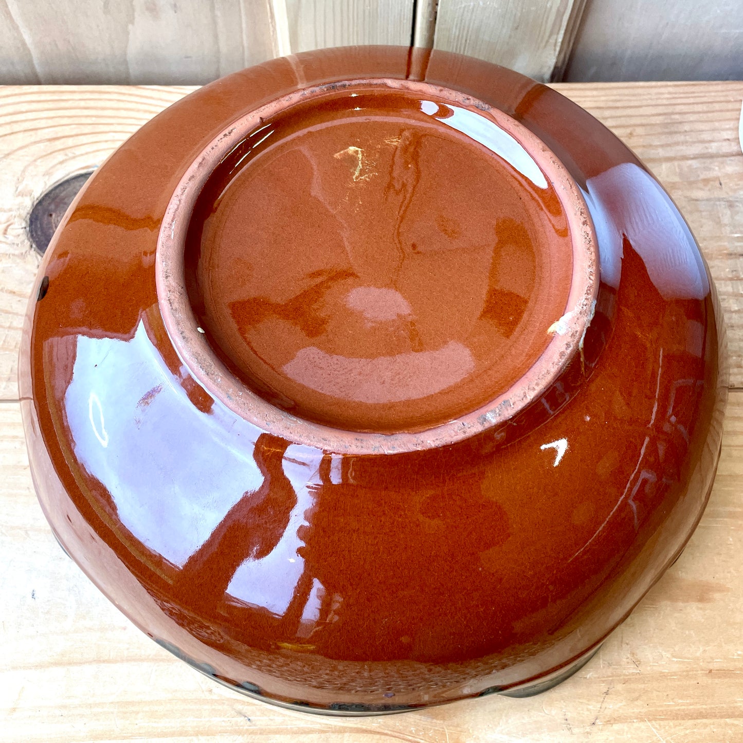 Handmade Vintage French Serving Bowl