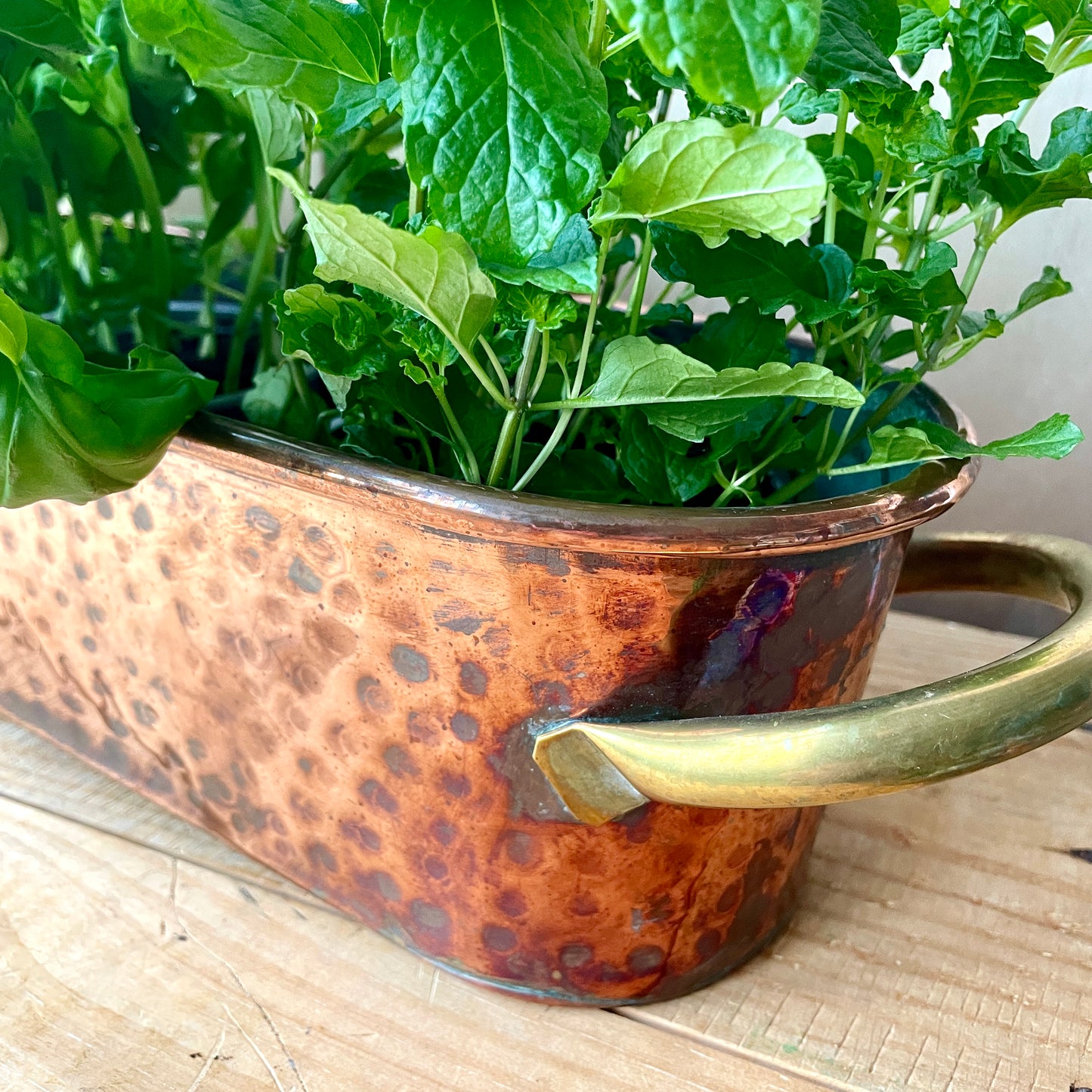 Antique French Copper trough