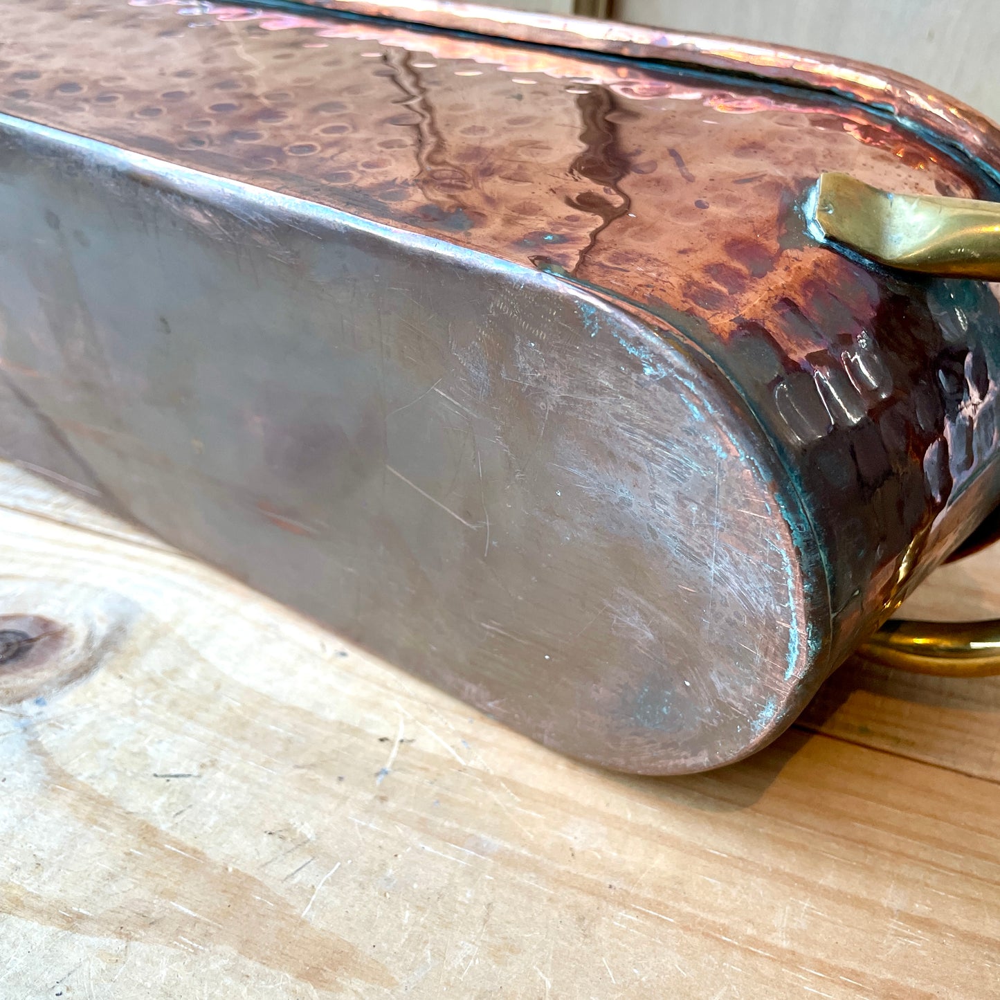 Antique French Copper trough
