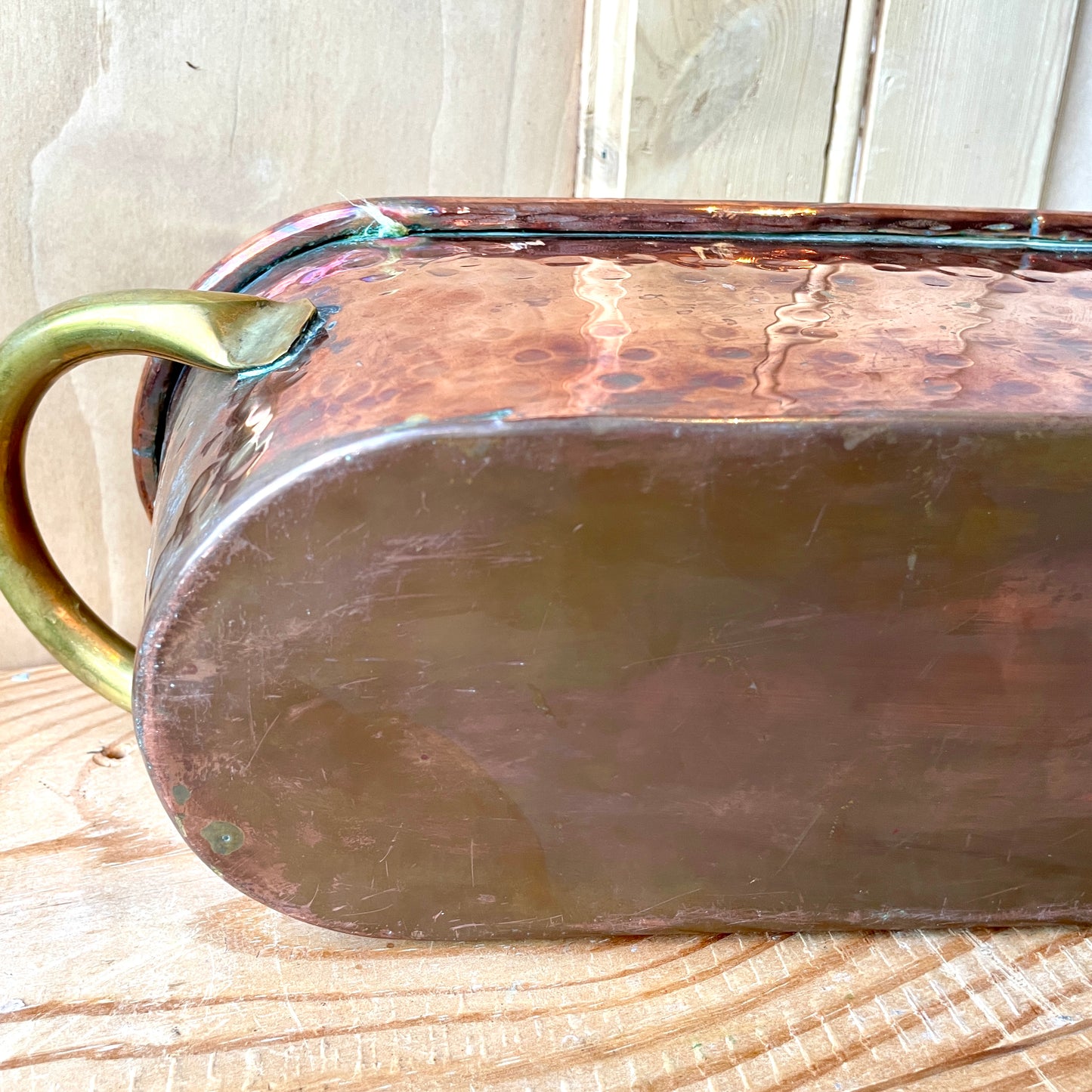 Antique French Copper trough