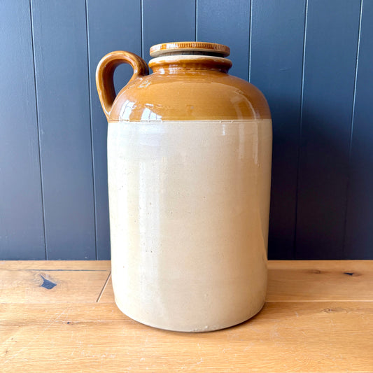 Very Large 2 and half Gallon Stoneware Jar