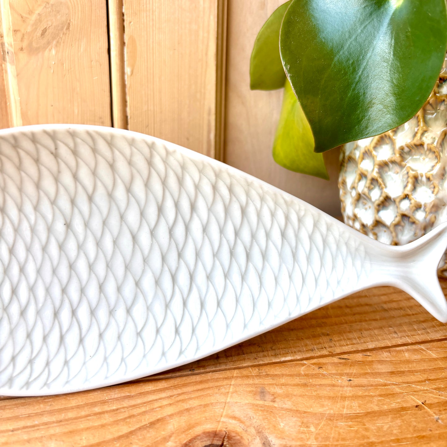 Vintage Gustavsberg "Fladen" Fish Dish by Stig Lindberg