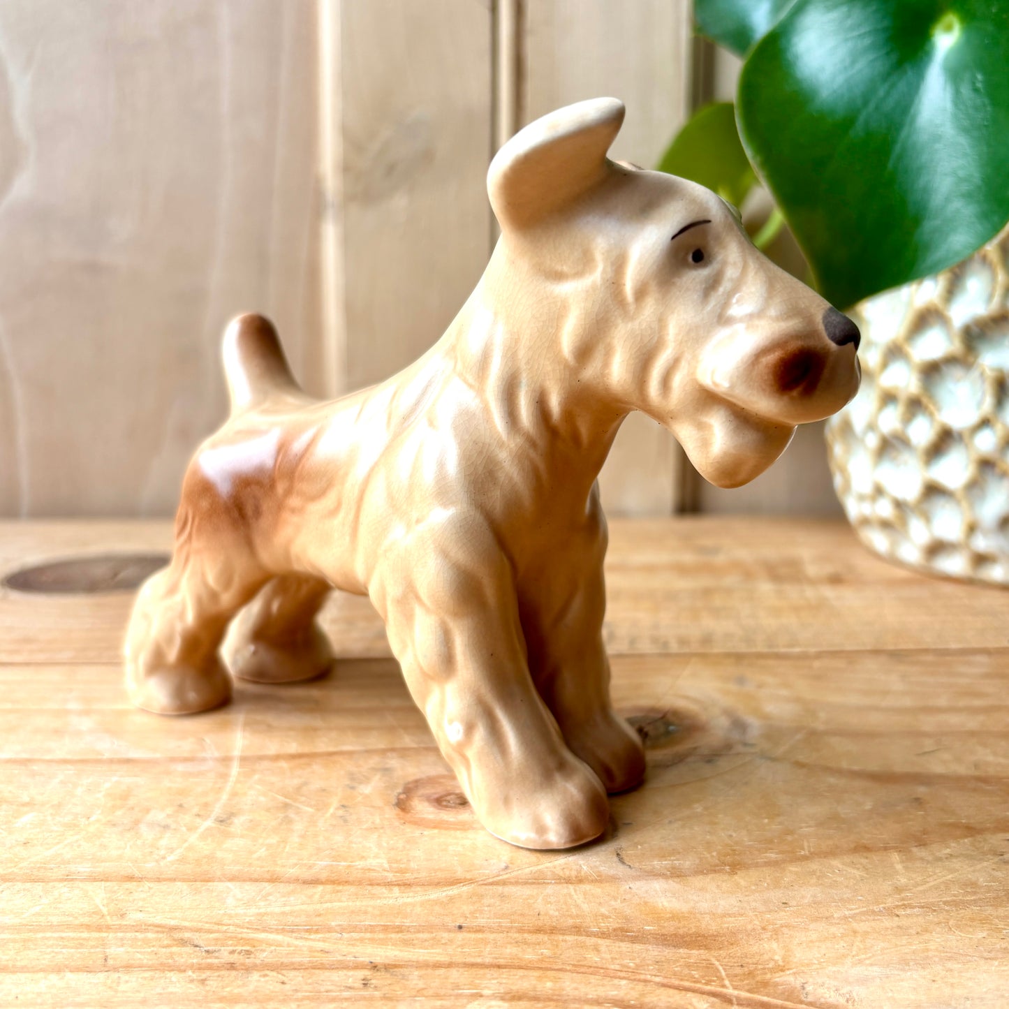 Rare vintage SylvaC standing Airedale Terrier