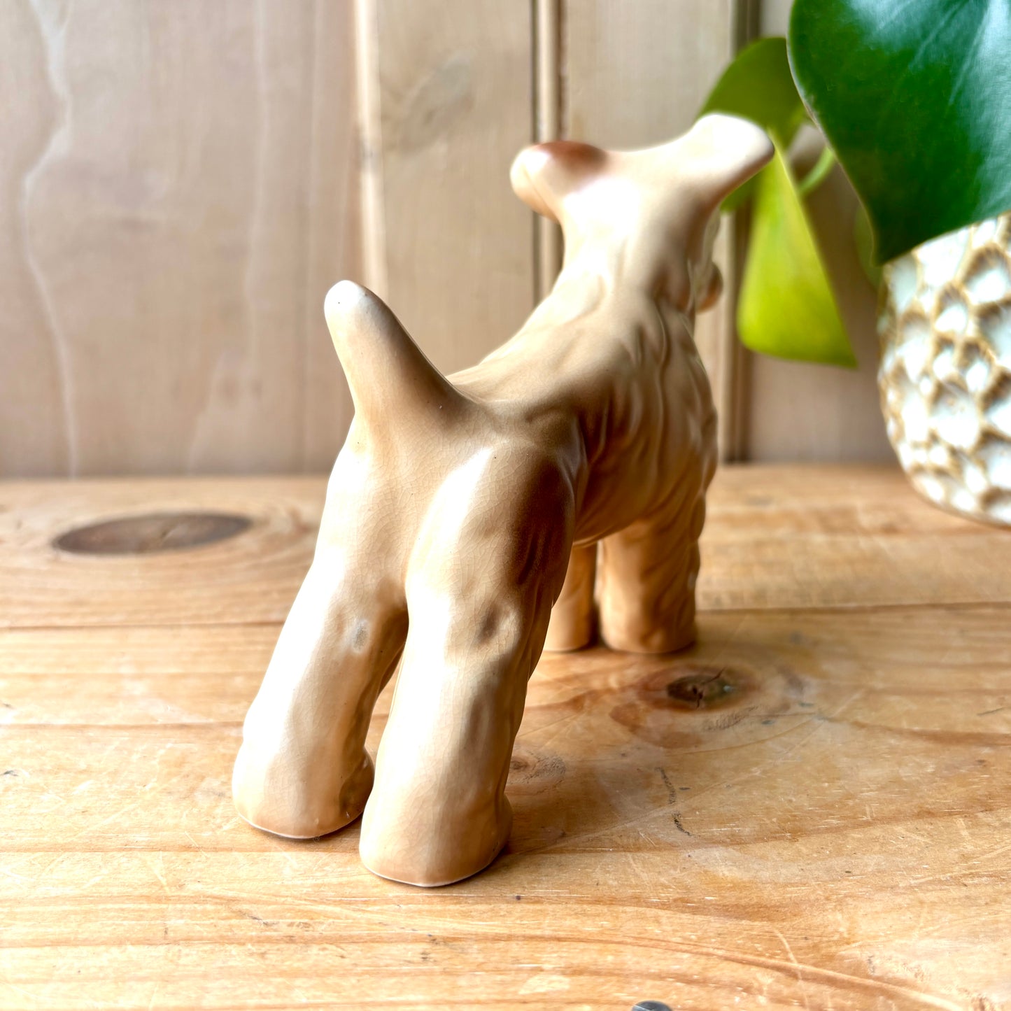 Rare vintage SylvaC standing Airedale Terrier