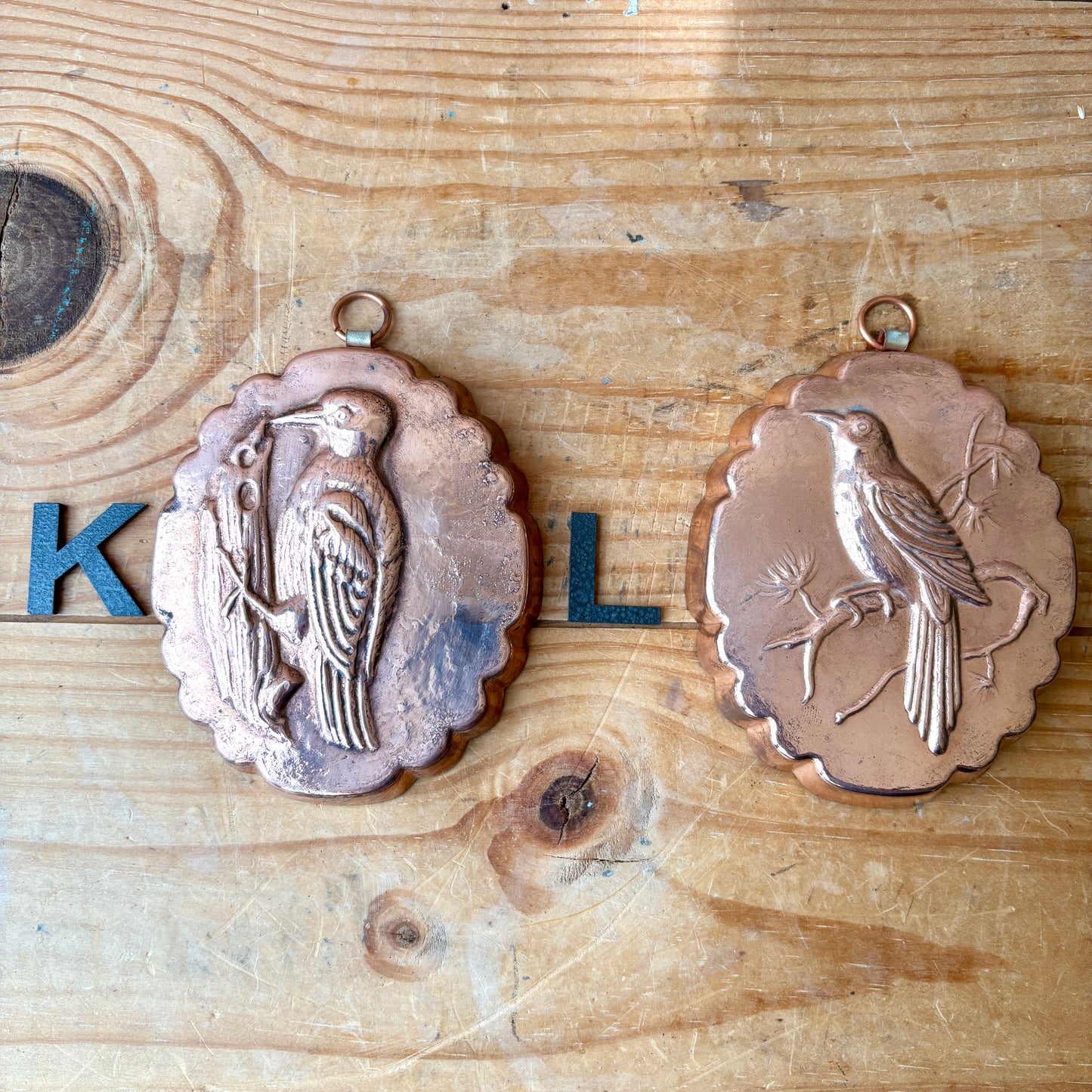 Vintage Copper moulds