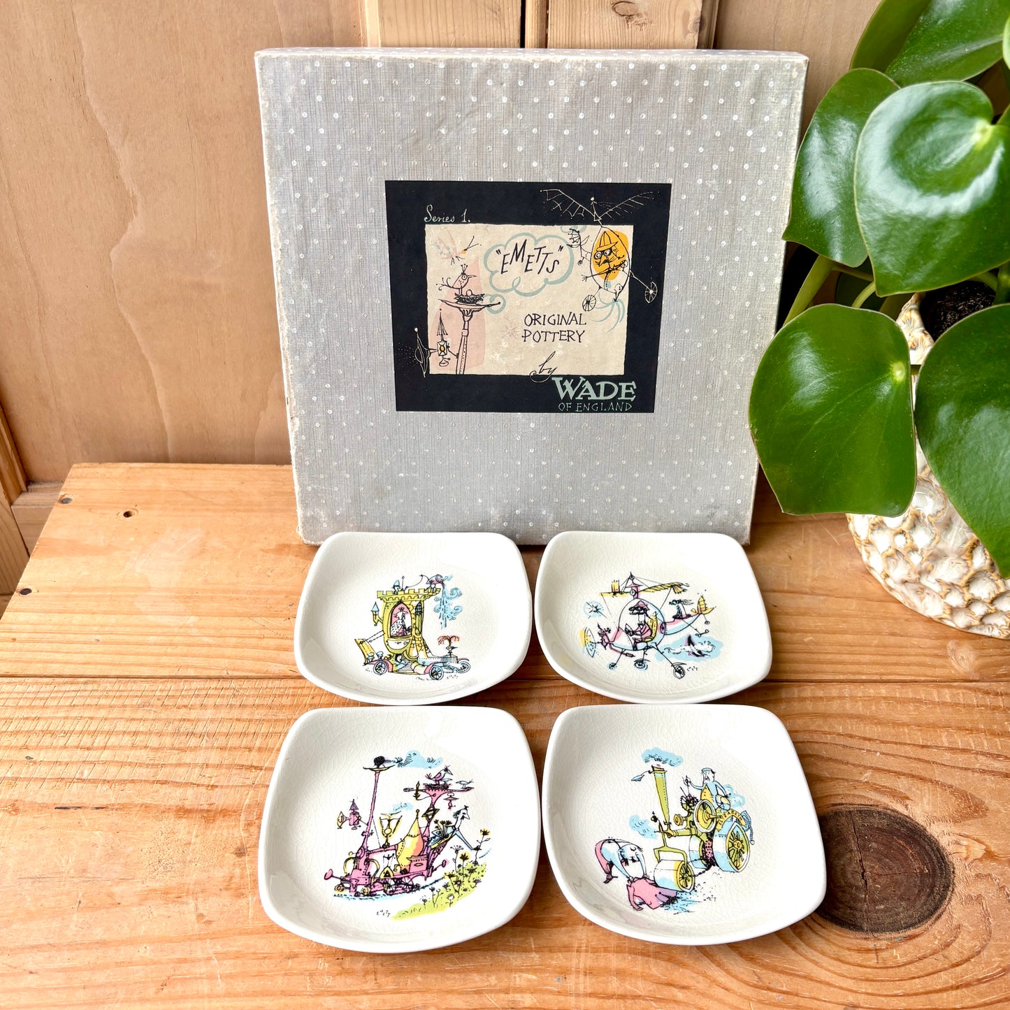 Very Rare Wade "Emetts" Boxed Set