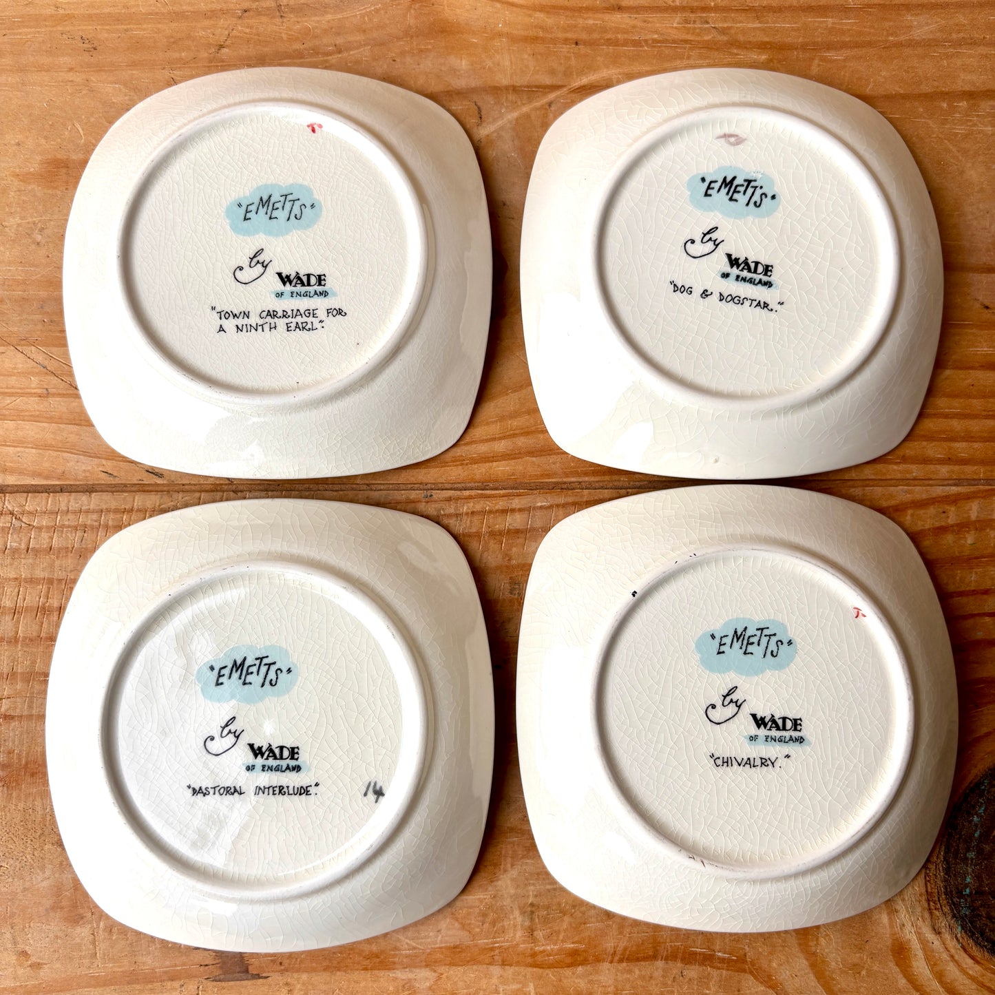 Very Rare Wade "Emetts" Boxed Set