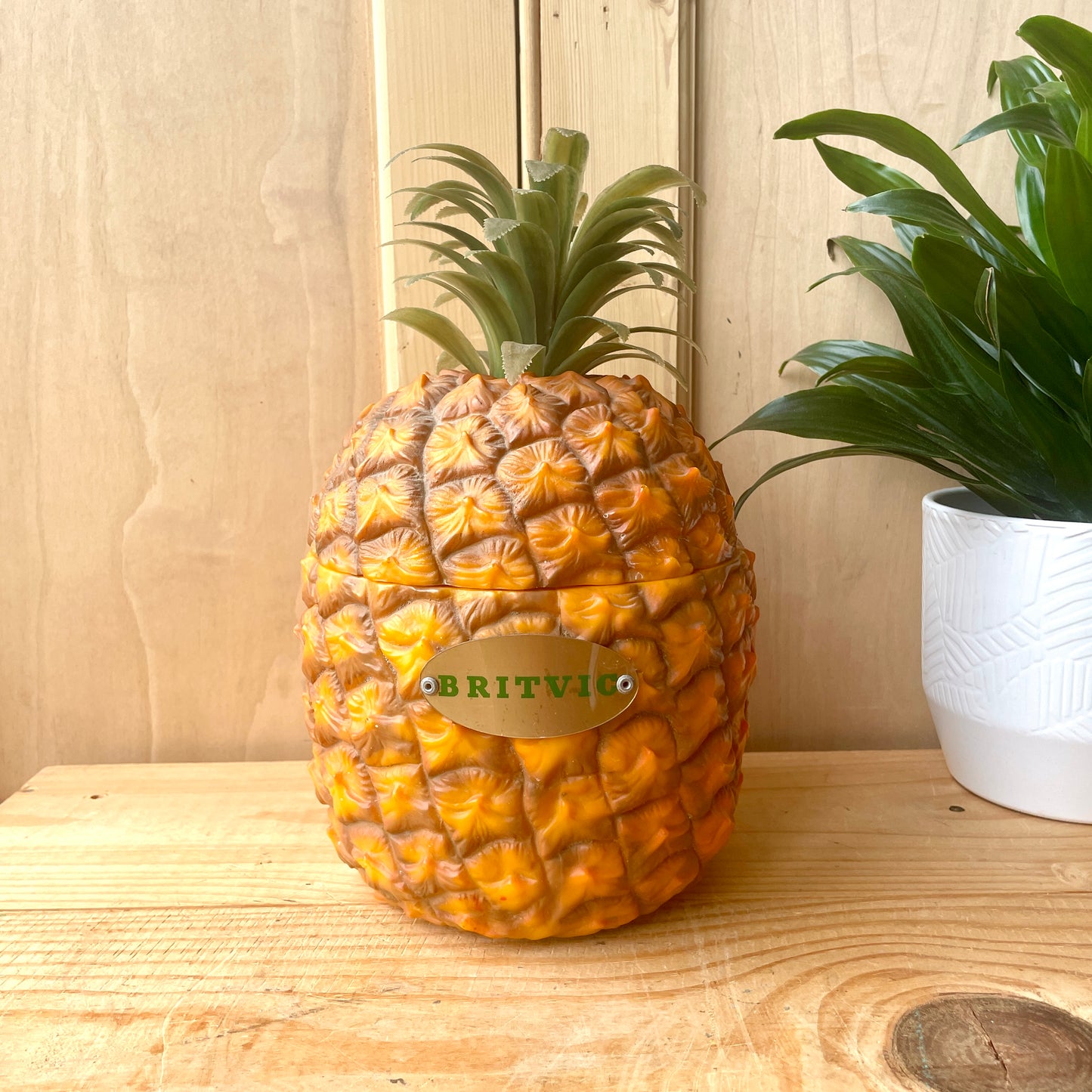 Vintage Britvic Pineapple Ice Bucket