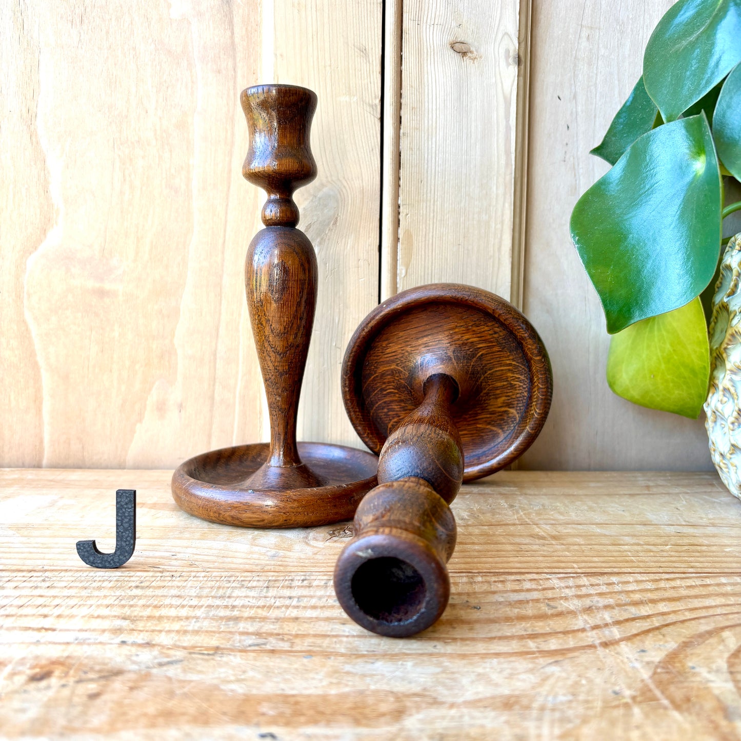 Pair of vintage candlesticks