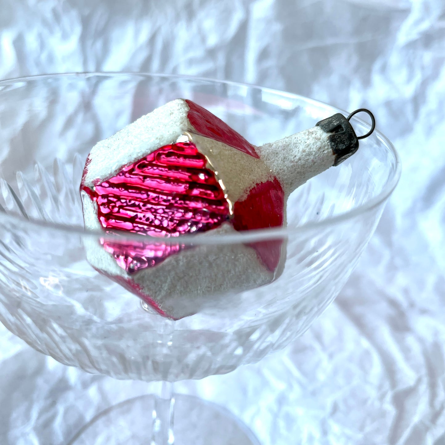 Vintage octagonal prism bauble