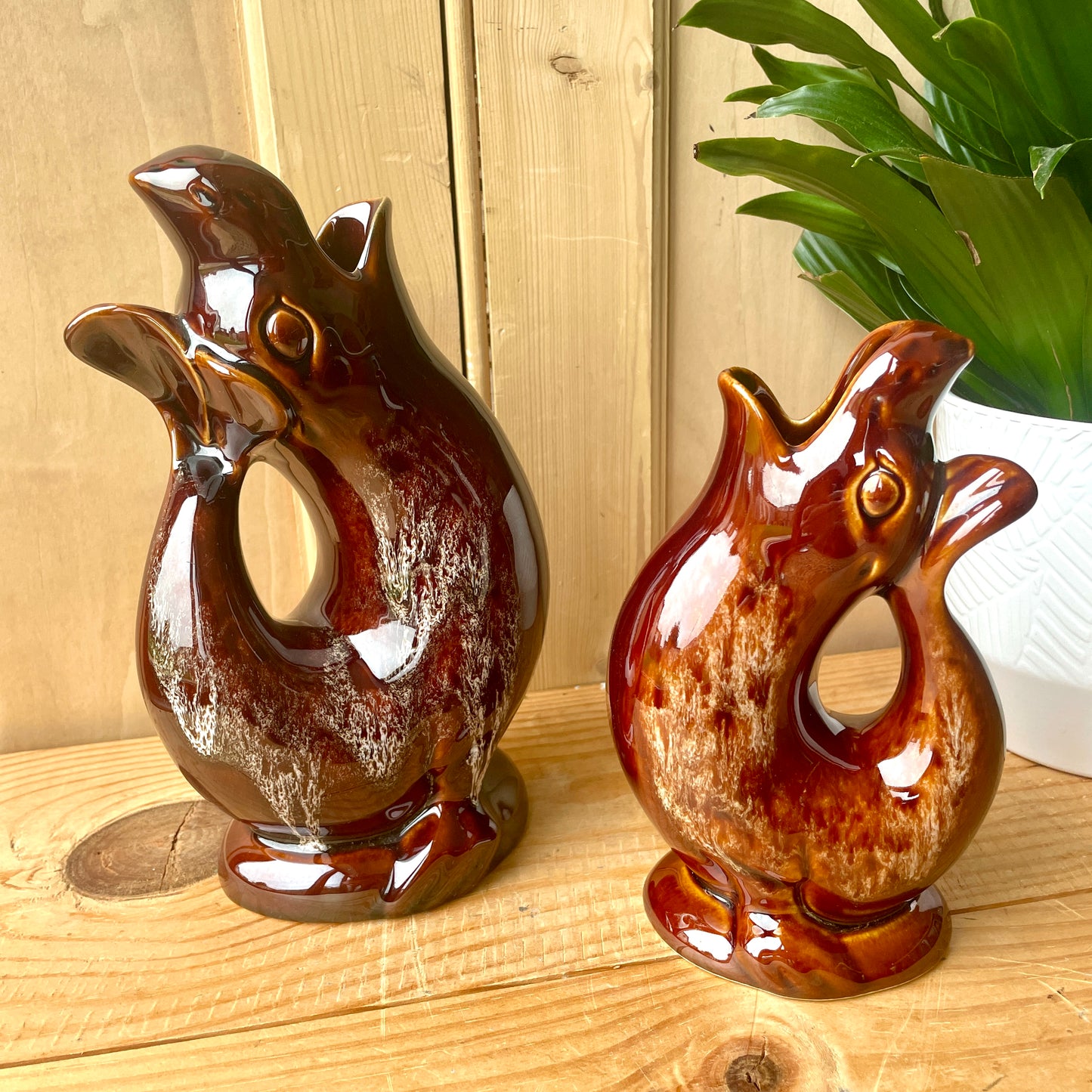 Vintage Kernewek Gurgle Jugs
